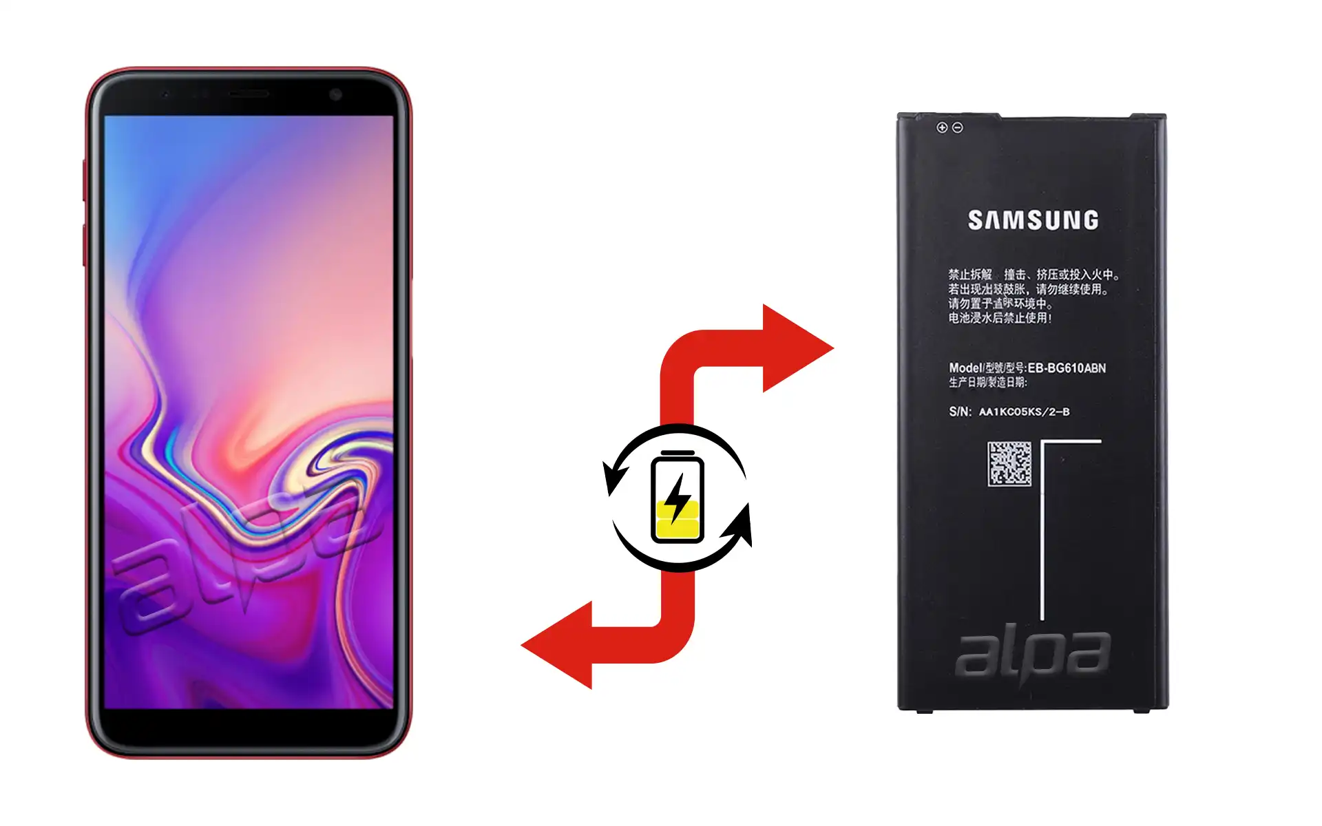 Samsung Galaxy J6 Plus Batarya Değişimi Fiyatı