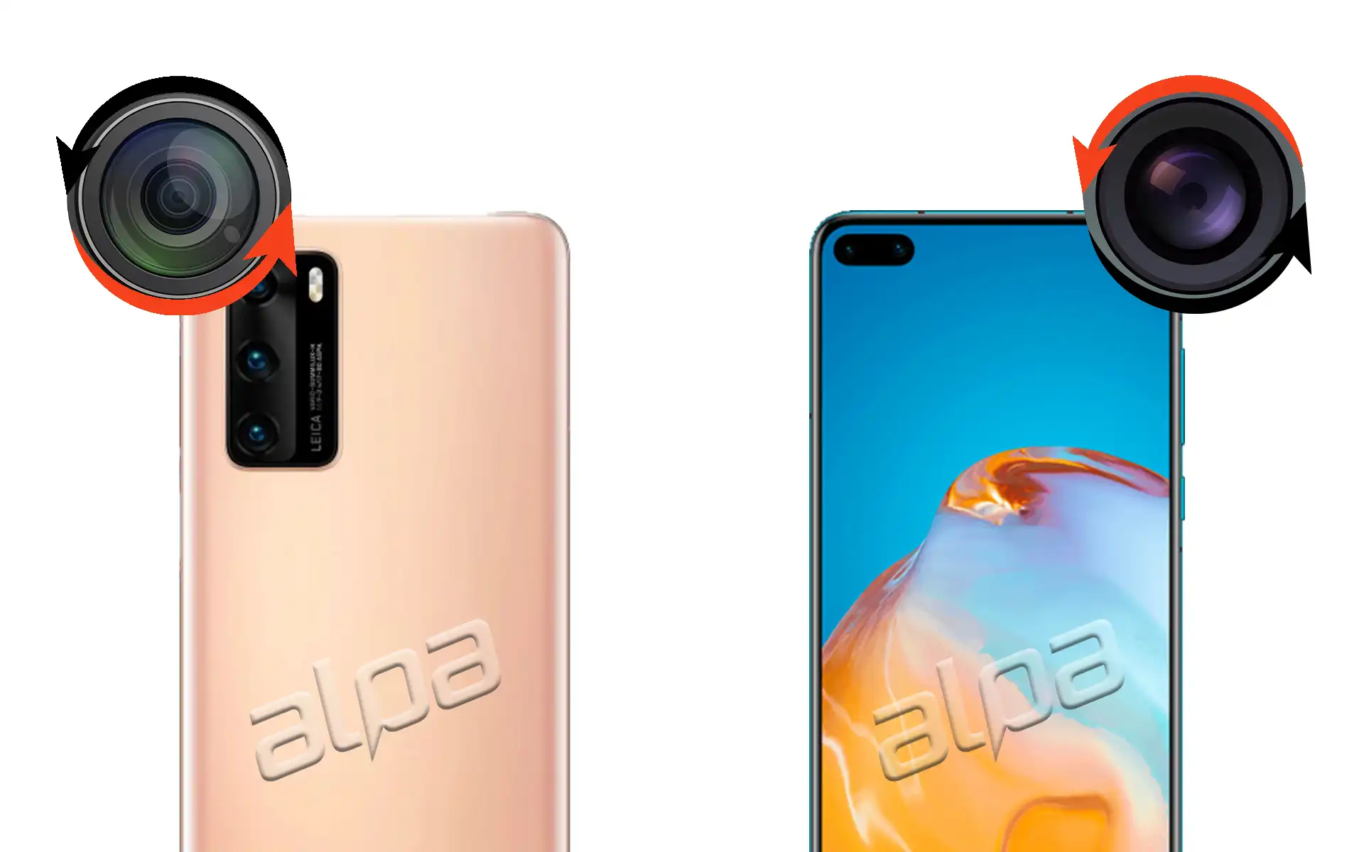 Huawei P40 Ön, Arka Kamera Değişimi Fiyatı