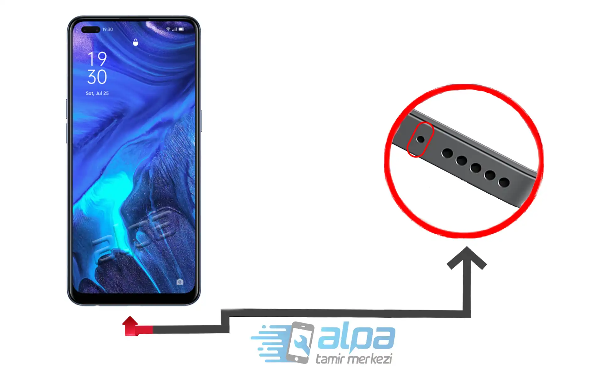 Oppo Reno 4 Mikrofon Değişimi Fiyatı