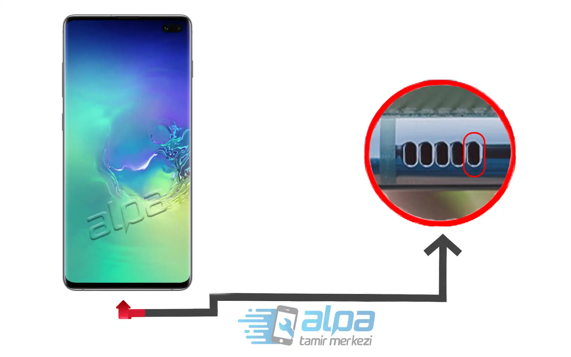 Samsung Galaxy S10 Plus Mikrofon Değişimi Fiyatı