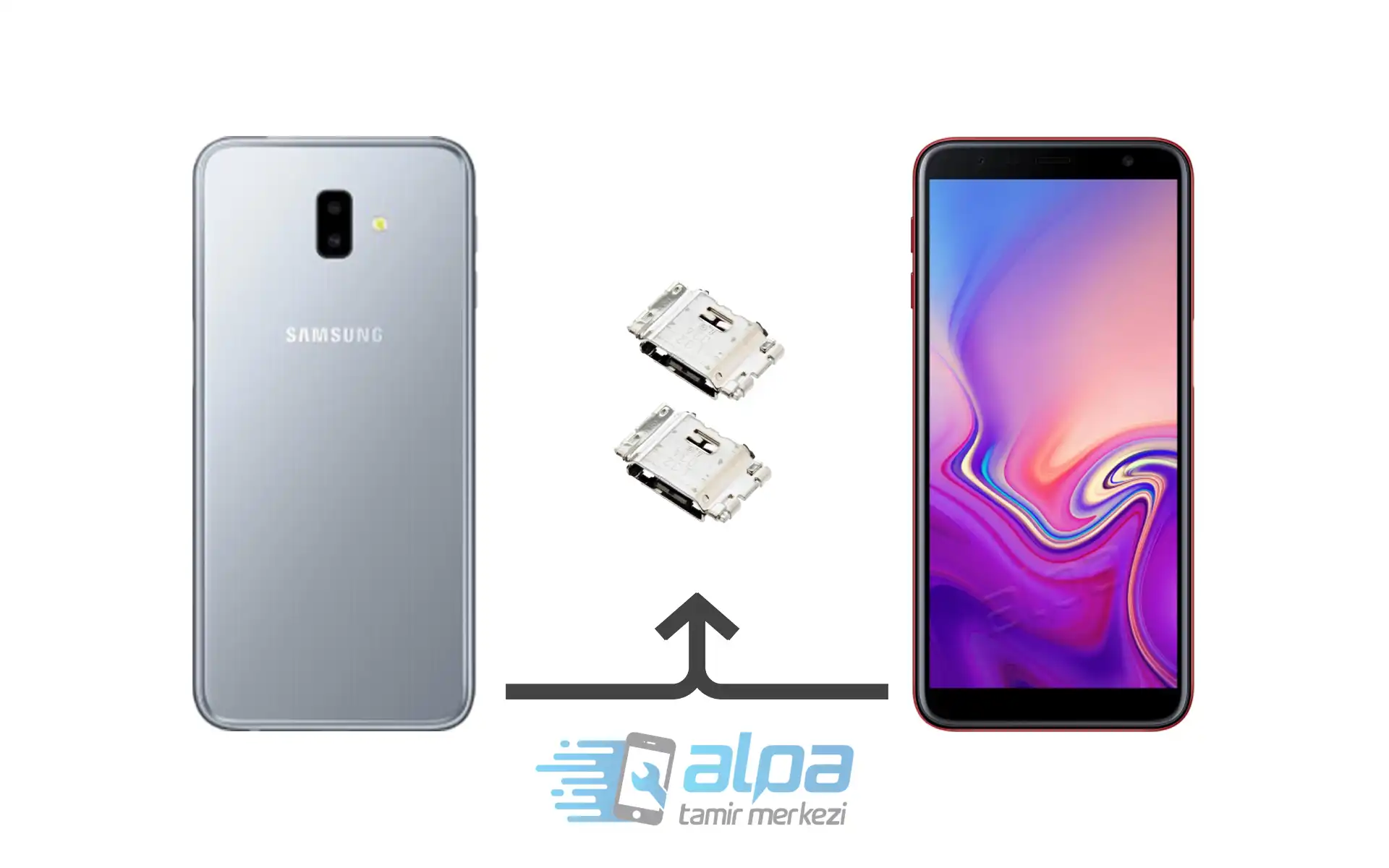 Samsung Galaxy J6 Plus Şarj Soketi Değişimi Fiyatı