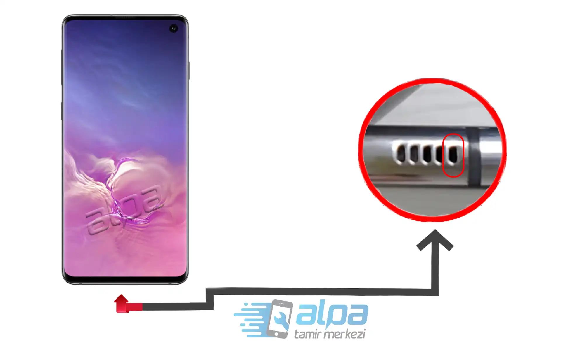 Samsung Galaxy S10 Mikrofon Değişimi Fiyatı