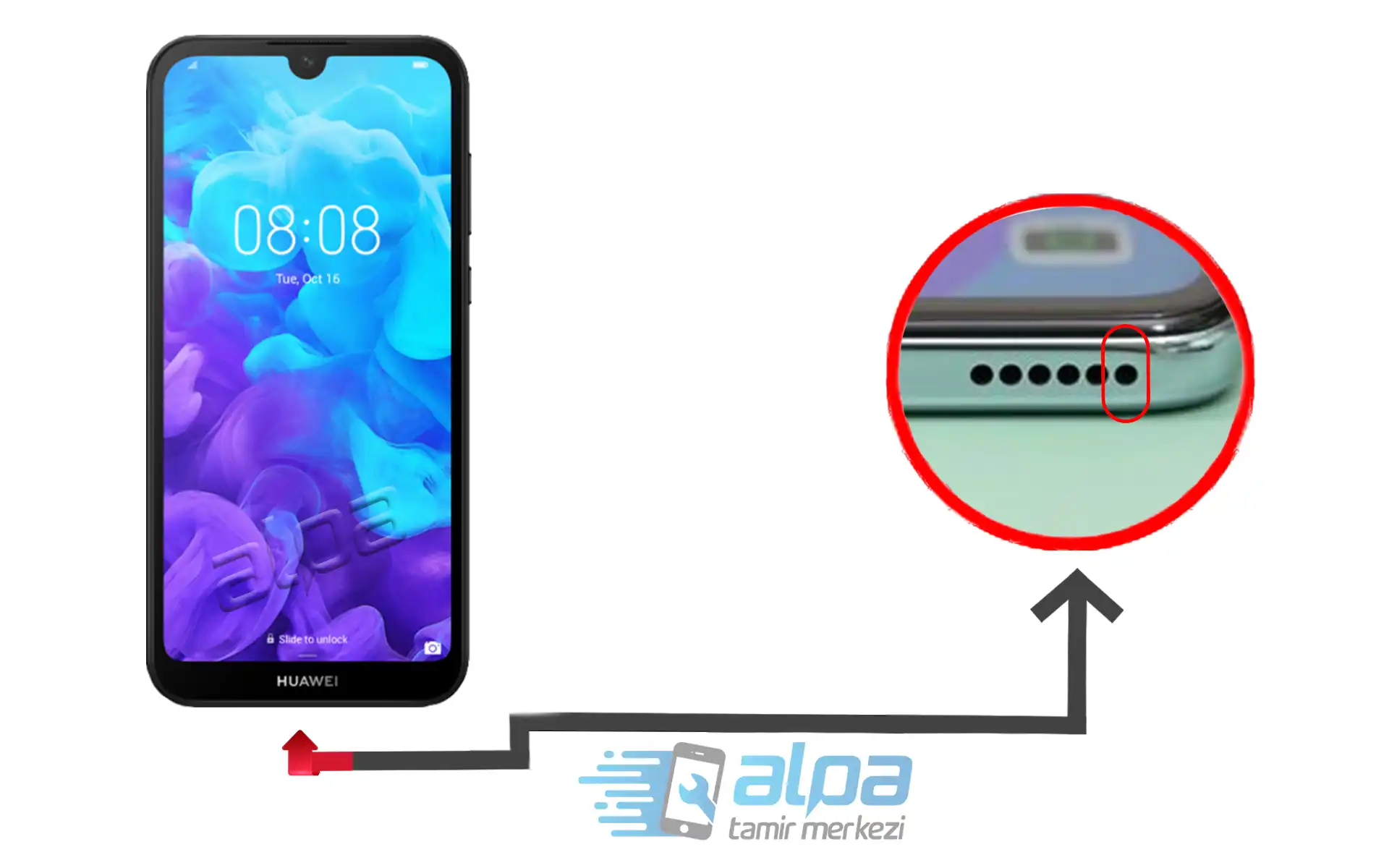 Huawei Y5 2019 Mikrofon Değişimi Fiyatı