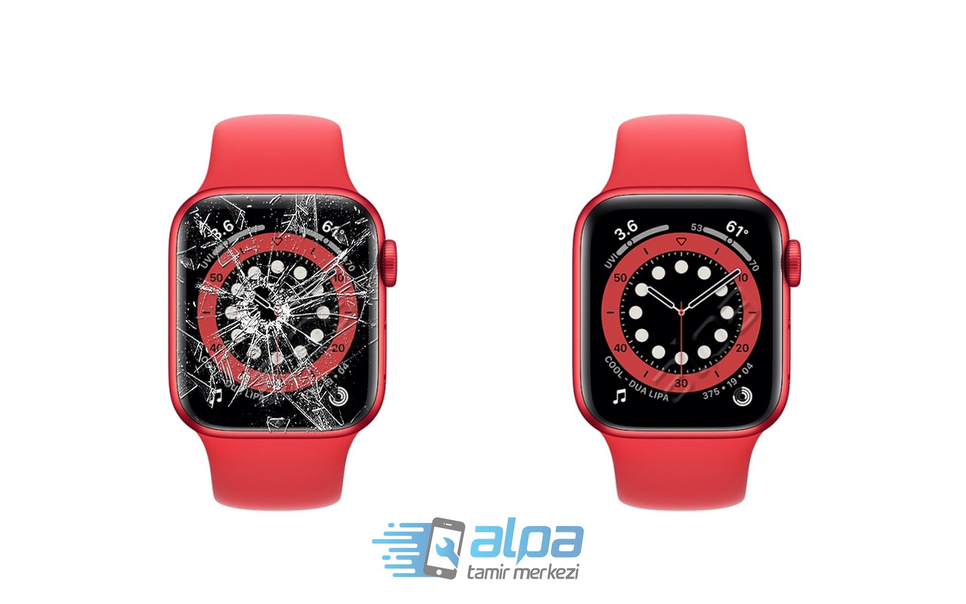 Apple Watch S6 40MM Ön Cam Değişimi Fiyatı