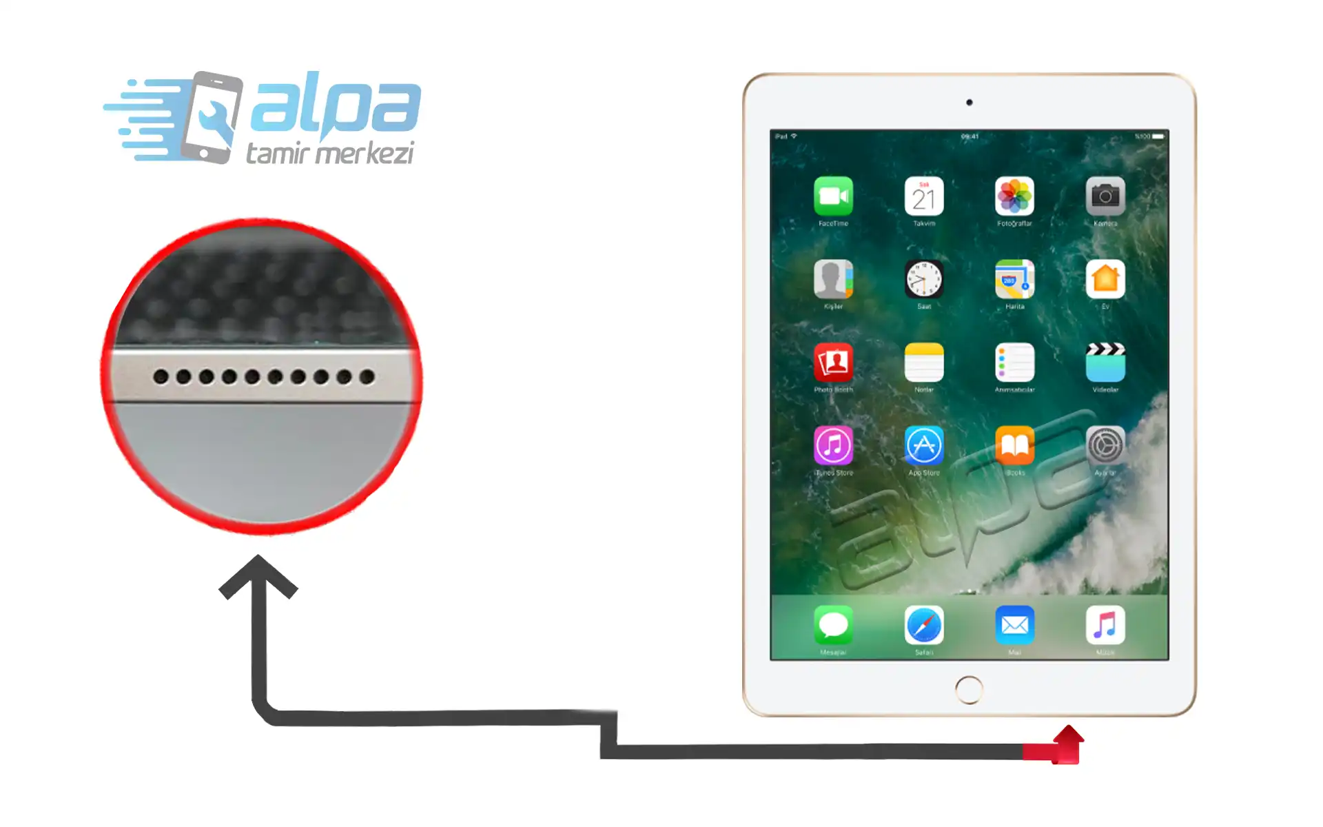 iPad 5 Hoparlör Değişimi Fiyatı