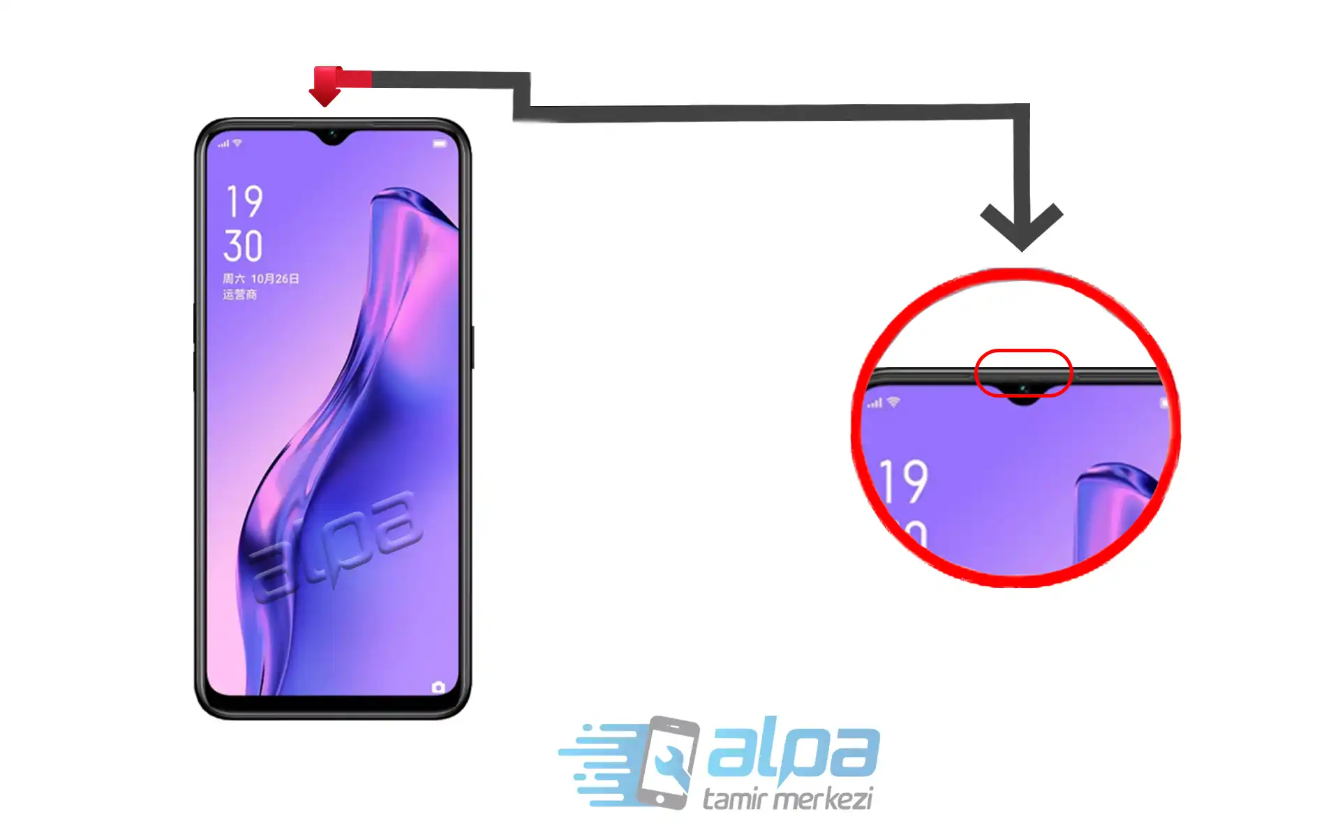 Oppo A8 Ahize Değişimi Fiyatı