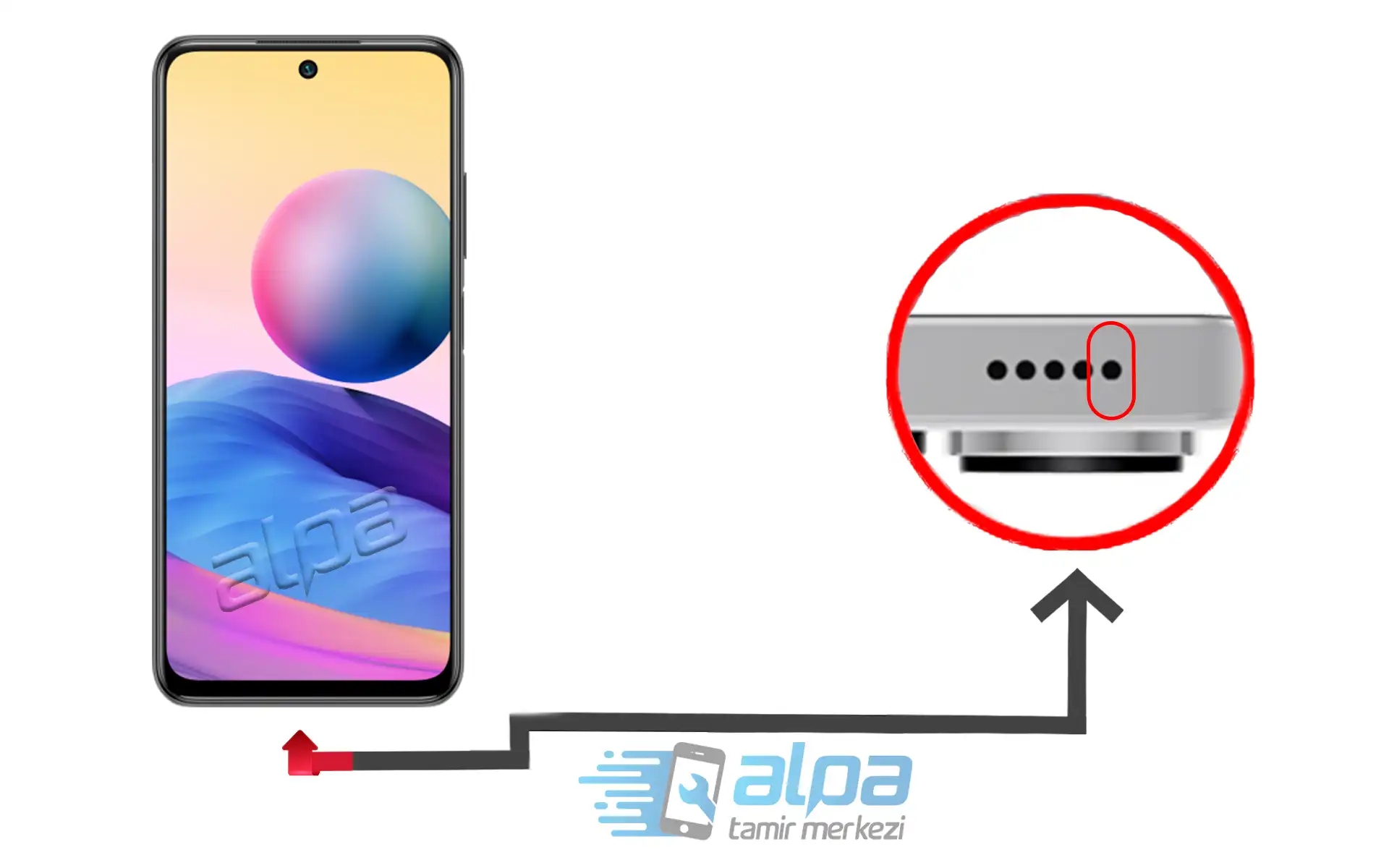 Redmi Note 10 5G Mikrofon Değişimi Fiyatı