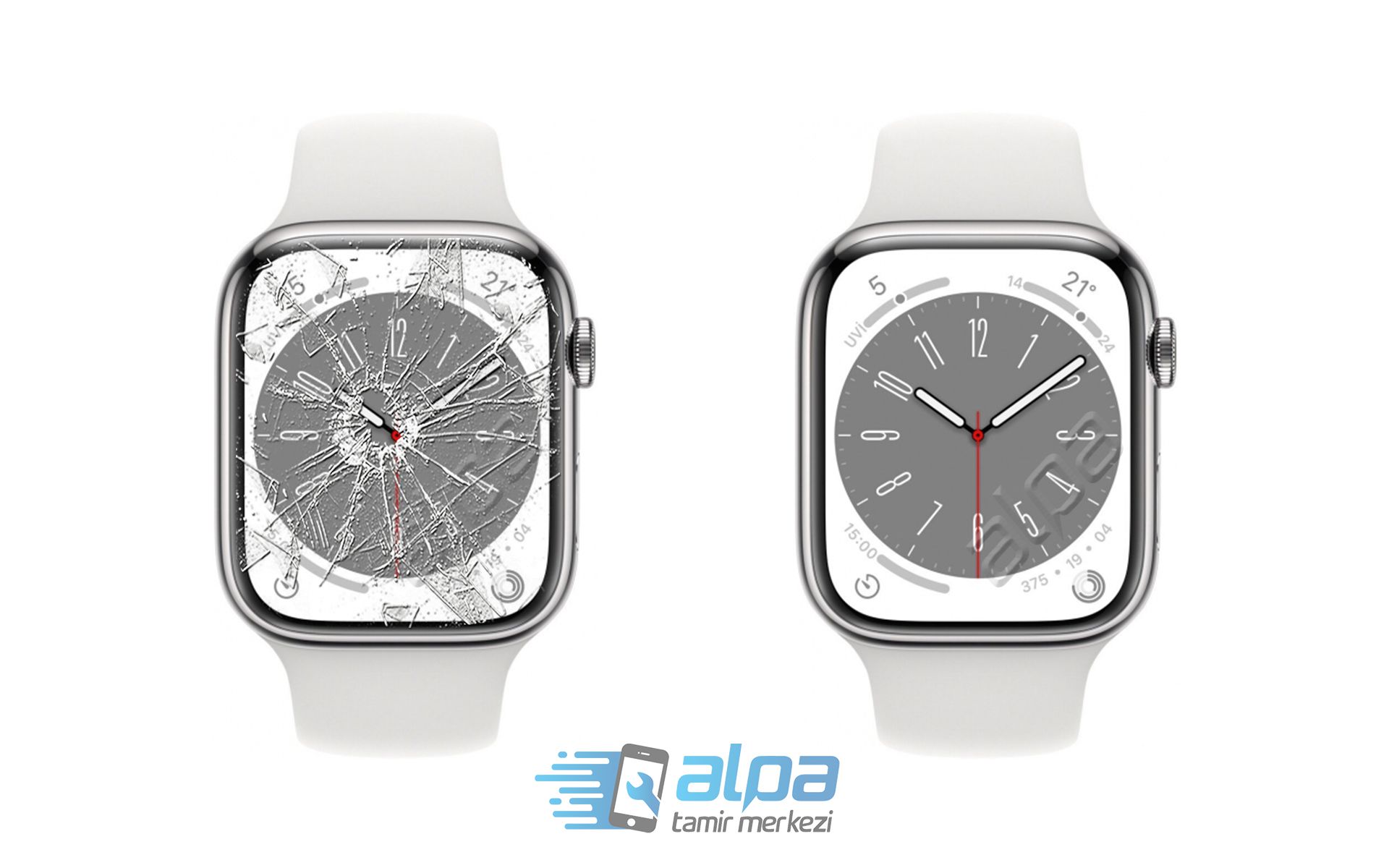 Apple Watch S8 45MM Ön Cam Değişimi Fiyatı