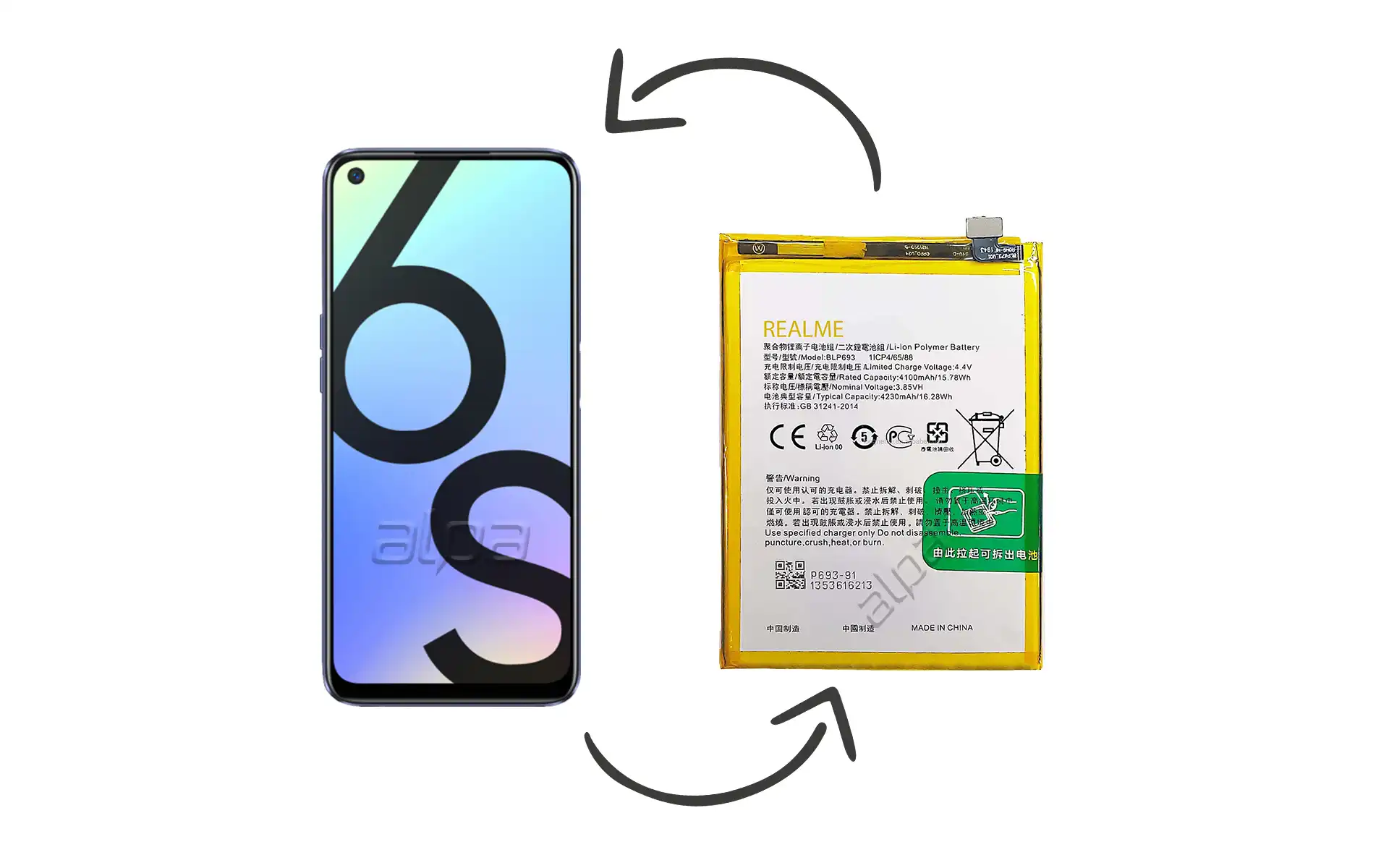 Realme 6S Batarya Değişimi Fiyatı