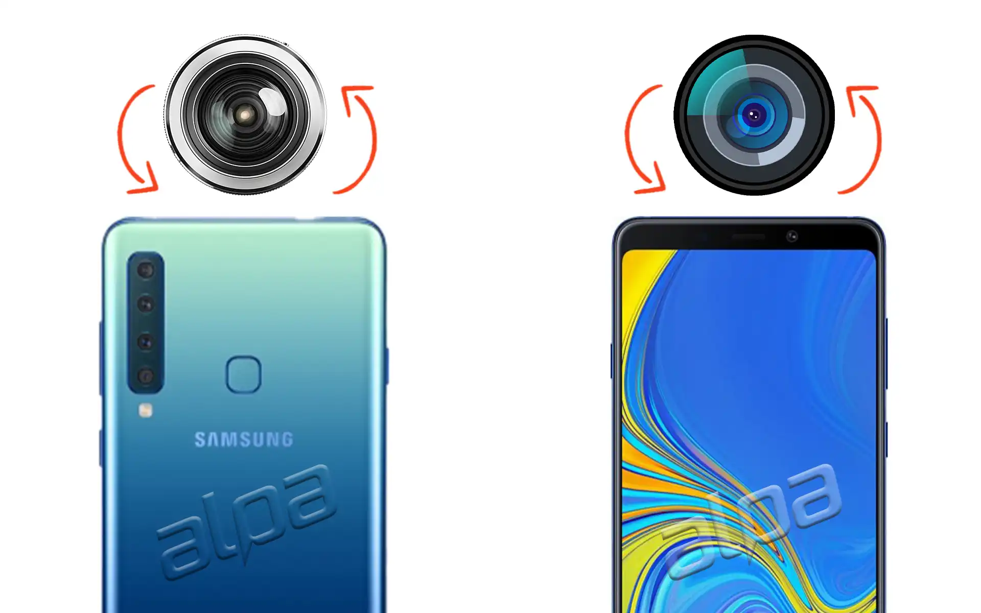 Samsung Galaxy A9 (2018) Ön, Arka Kamera Değişimi Fiyatı