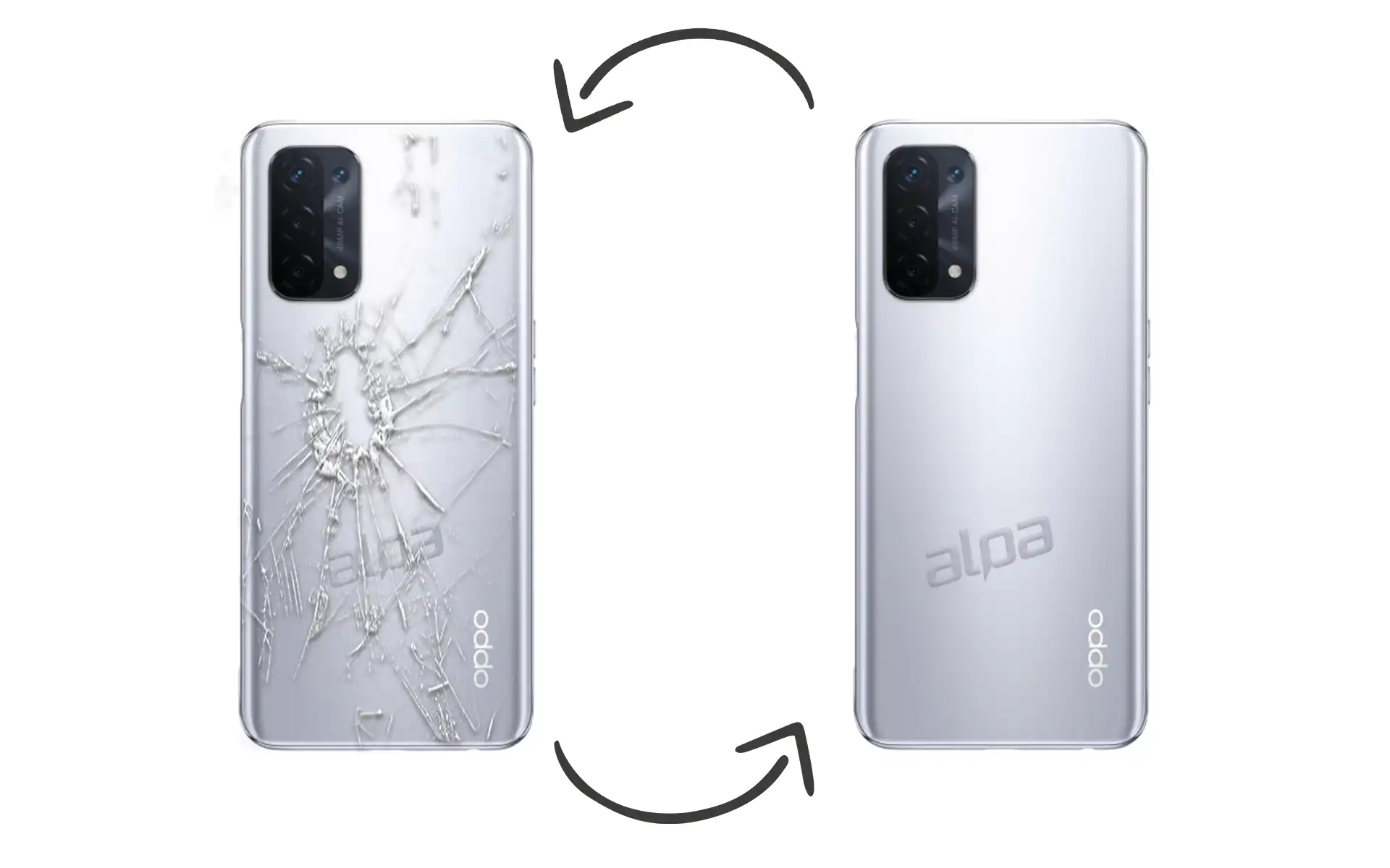 Oppo A74 5G Arka Cam Değişimi Fiyatı 