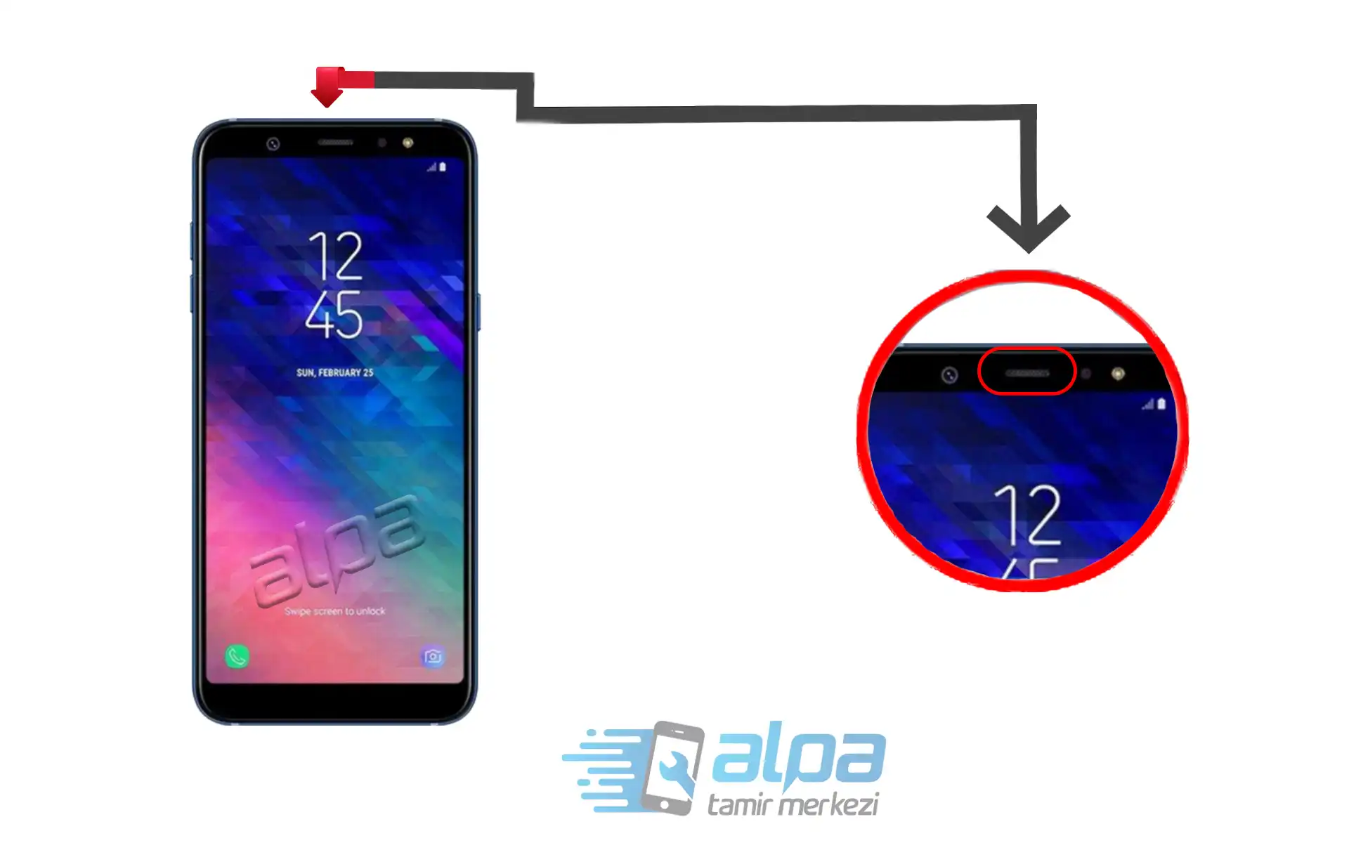 Samsung Galaxy A6 Ahize Değişimi Fiyatı