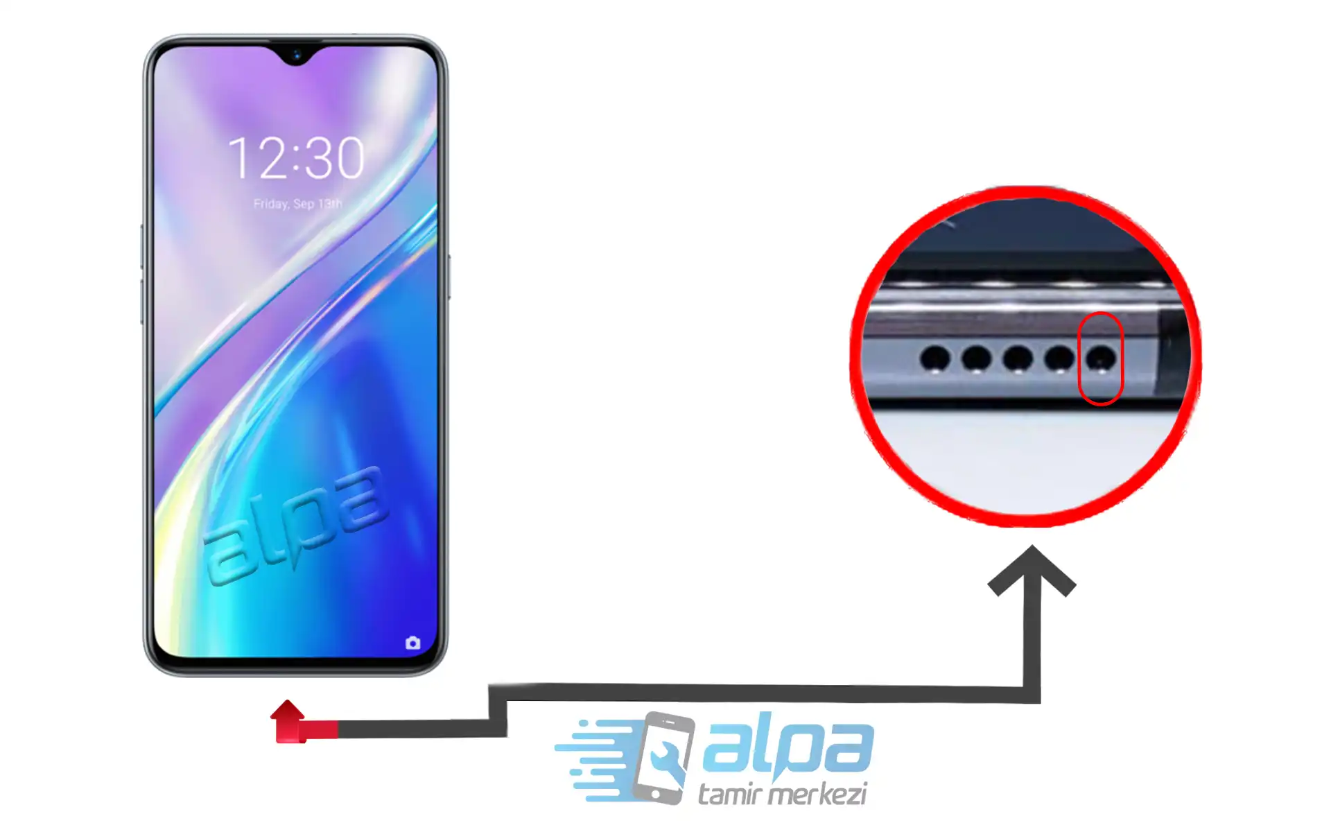 Realme XT Mikrofon Değişimi Fiyatı