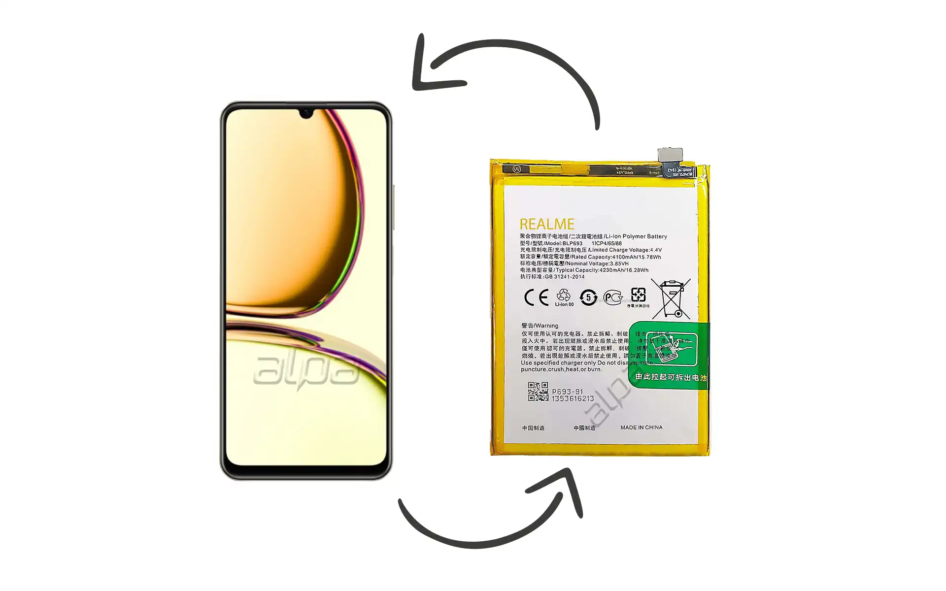 Realme C53 Batarya Değişimi Fiyatı