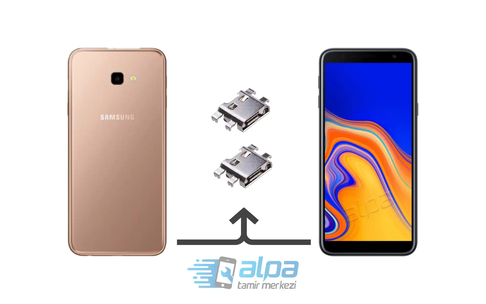 Samsung Galaxy J4 Plus Şarj Soketi Değişimi Fiyatı