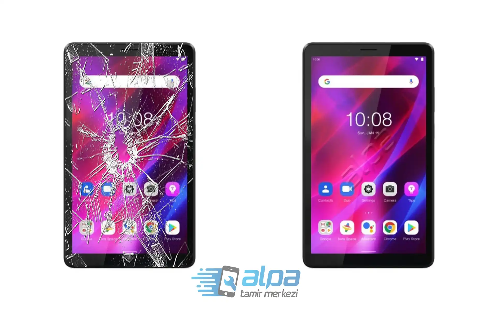 Lenovo Tab M7 Ön Cam Değişimi Fiyatı