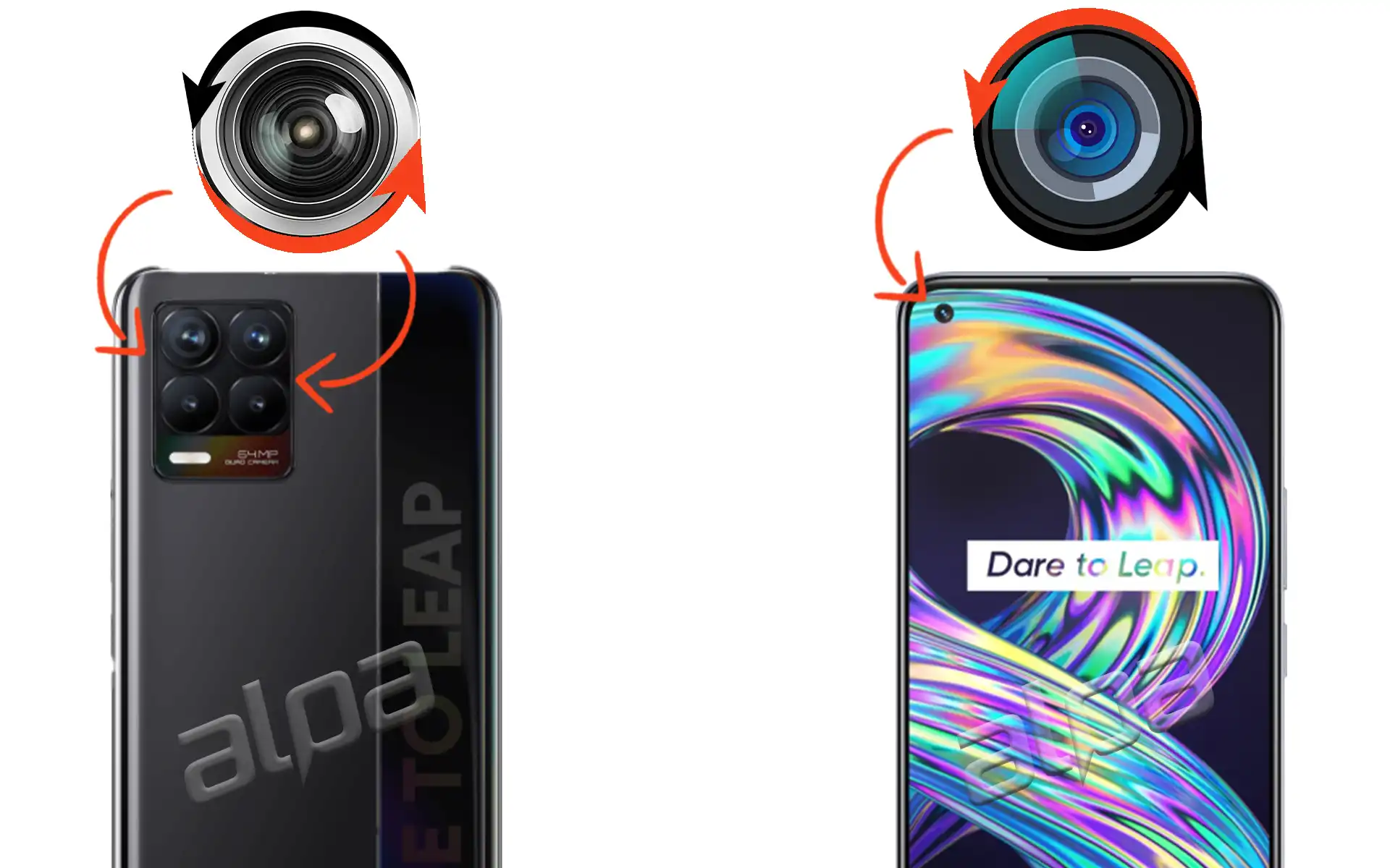 Realme 8 Ön, Arka Kamera Değişimi Fiyatı