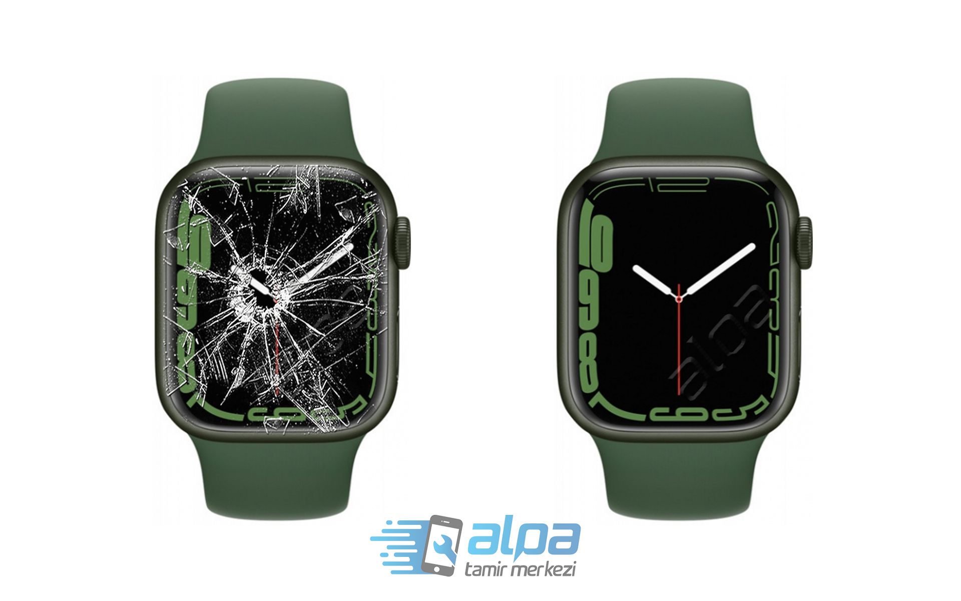 Apple Watch S7 45MM Ön Cam Değişimi Fiyatı