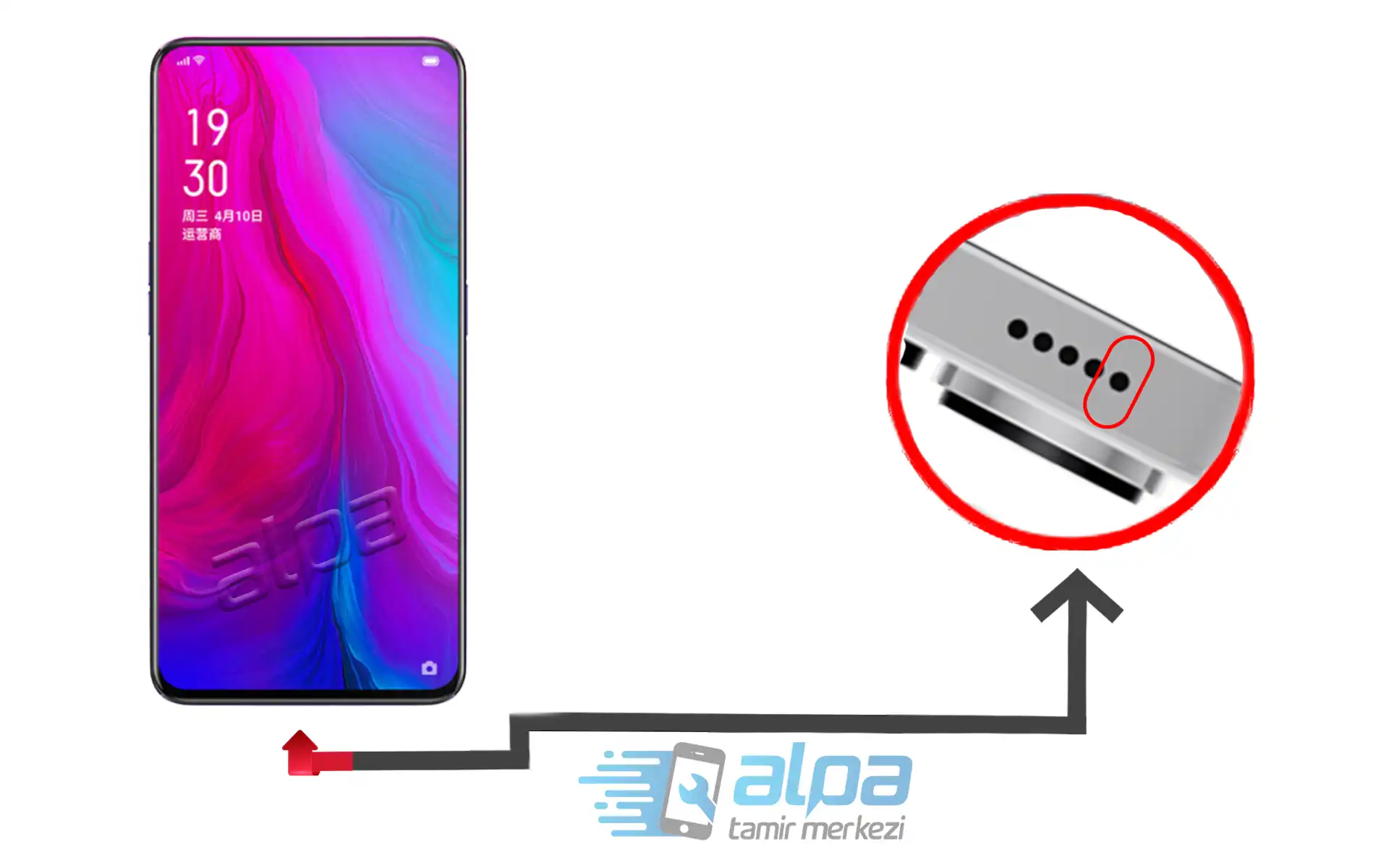 Oppo Reno Mikrofon Değişimi Fiyatı