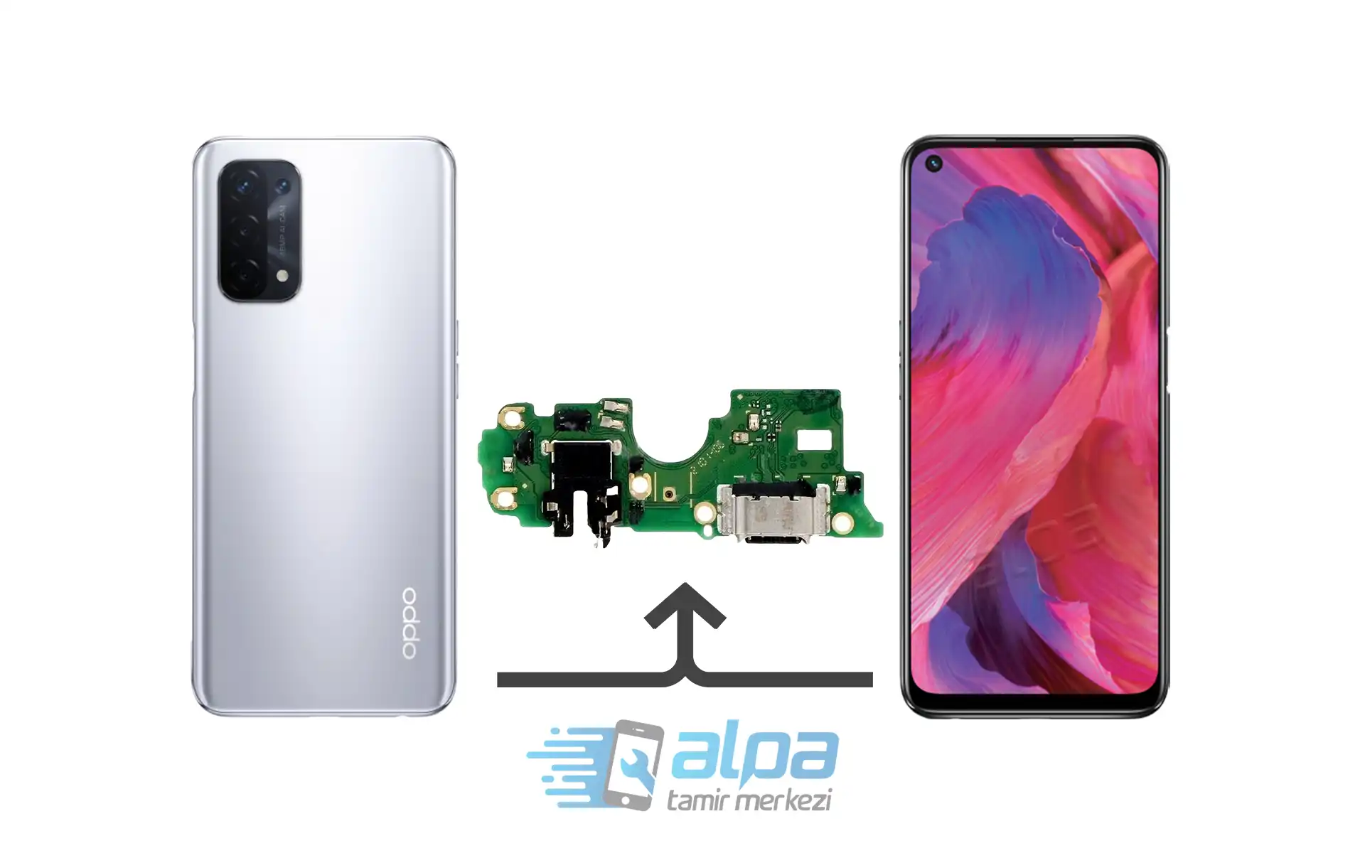 Oppo A74 5G Şarj Soketi Değişimi Fiyatı