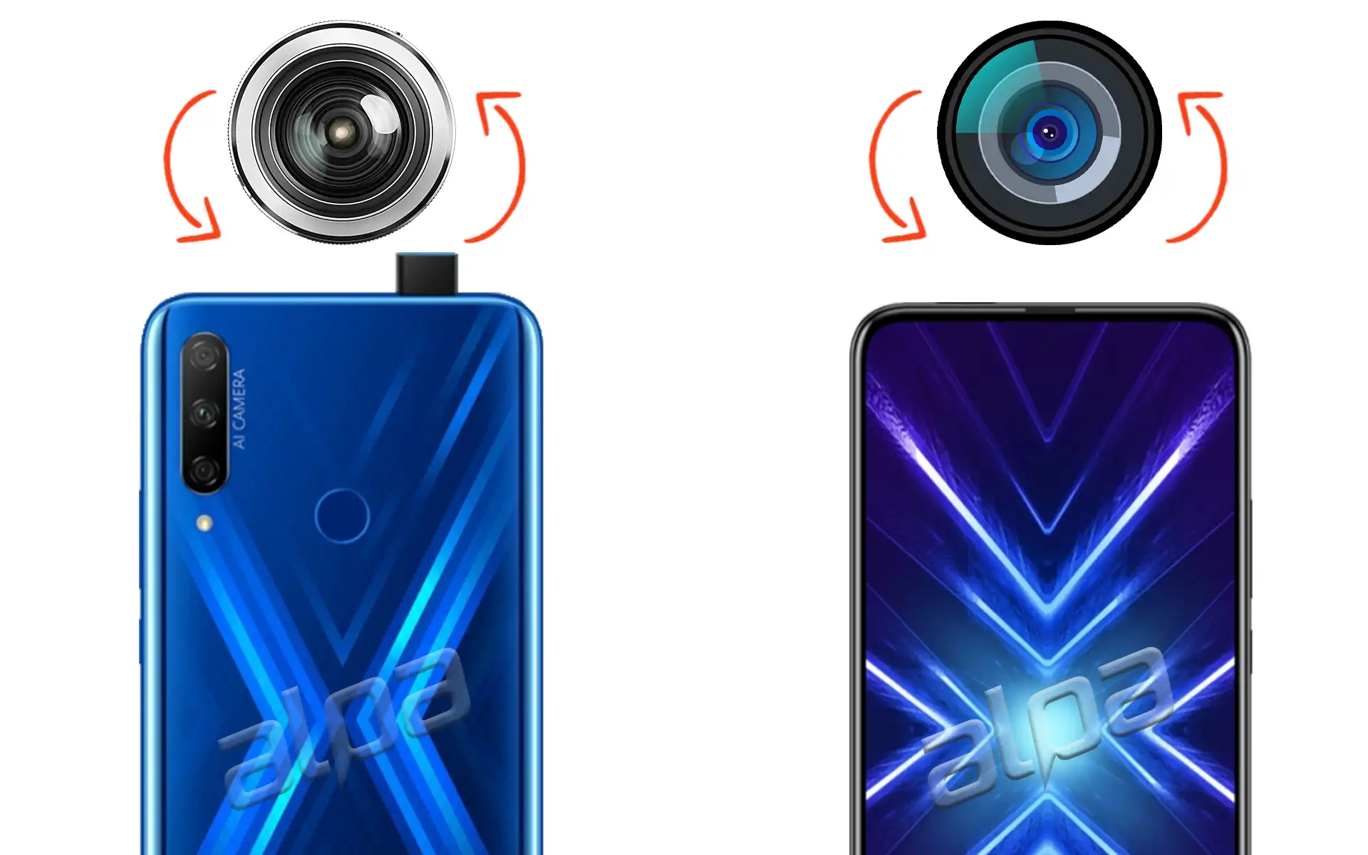 Honor 9X Ön, Arka Kamera Değişimi Fiyatı