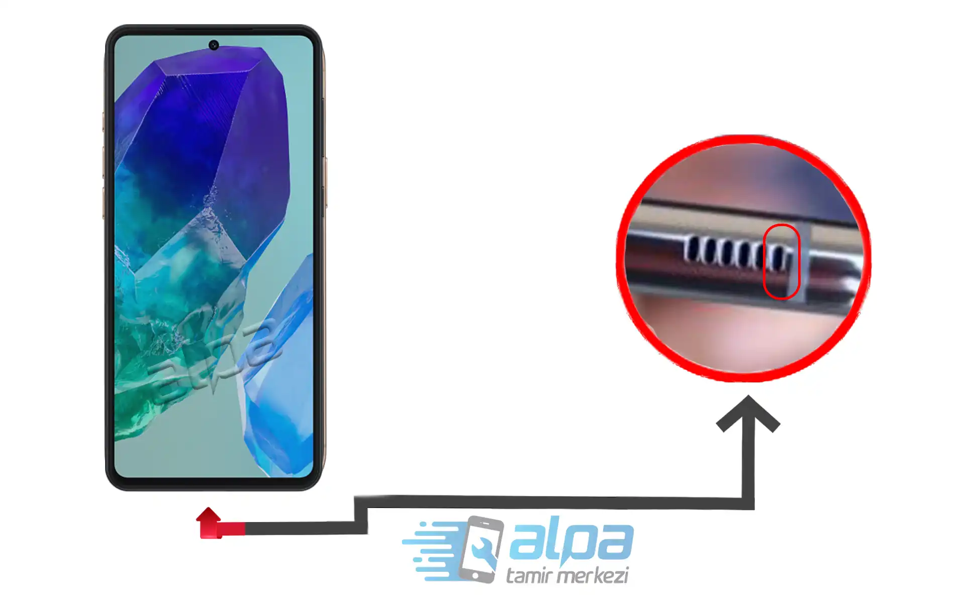 Samsung Galaxy M55 Mikrofon Değişimi Fiyatı