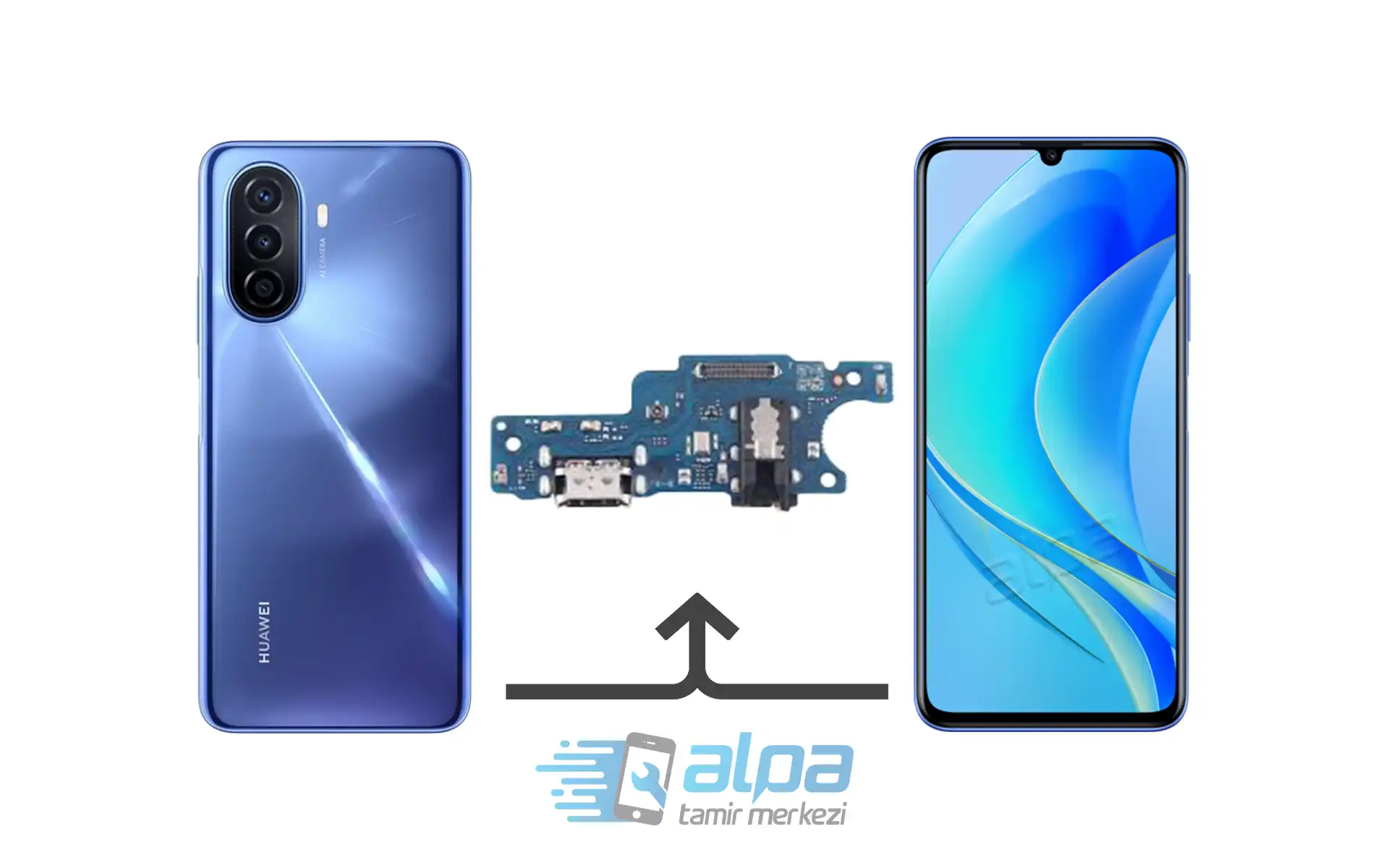 Huawei Nova Y70 Şarj Soketi Değişimi Fiyatı