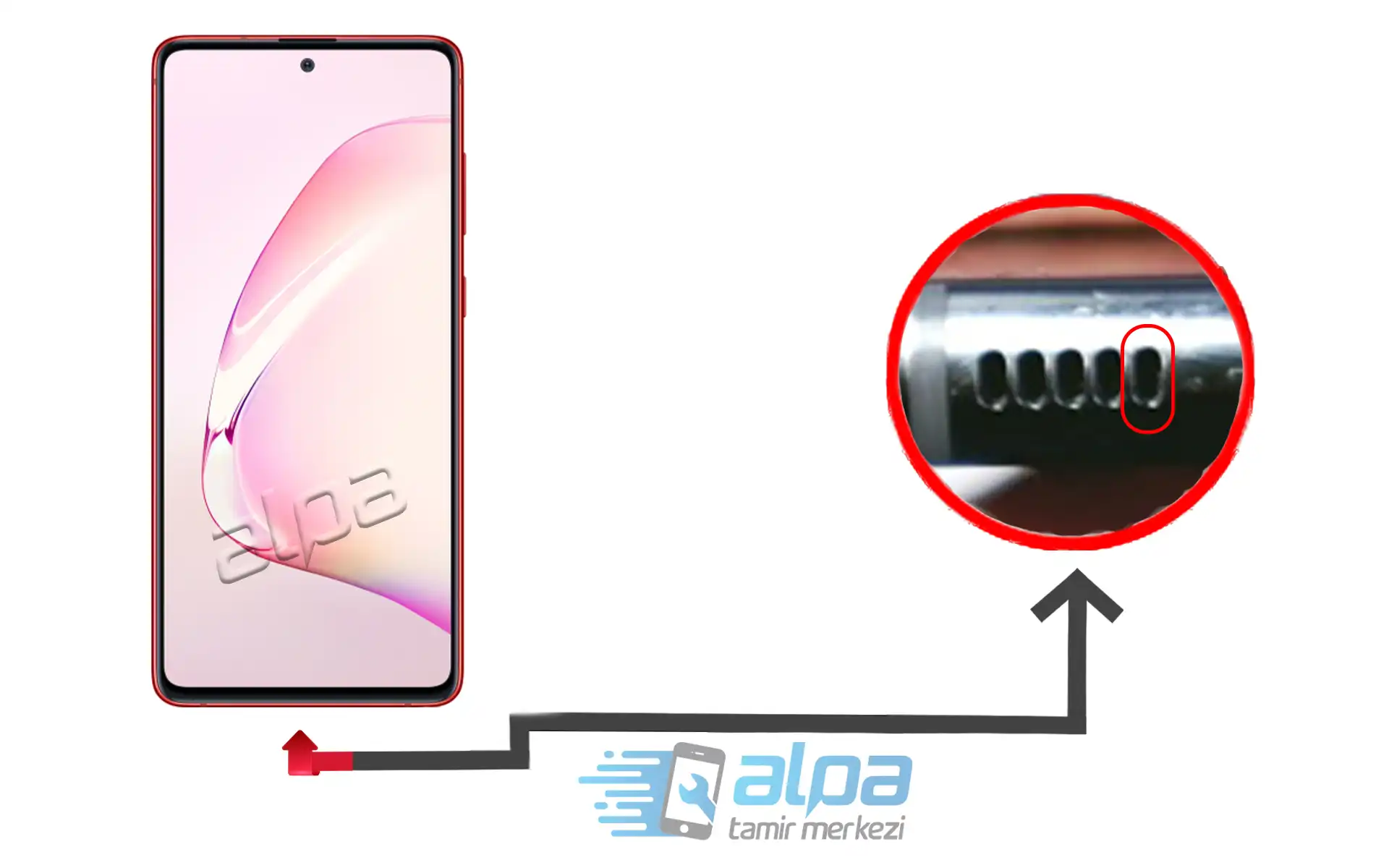 Samsung Galaxy Note 10 Lite Mikrofon Değişimi Fiyatı