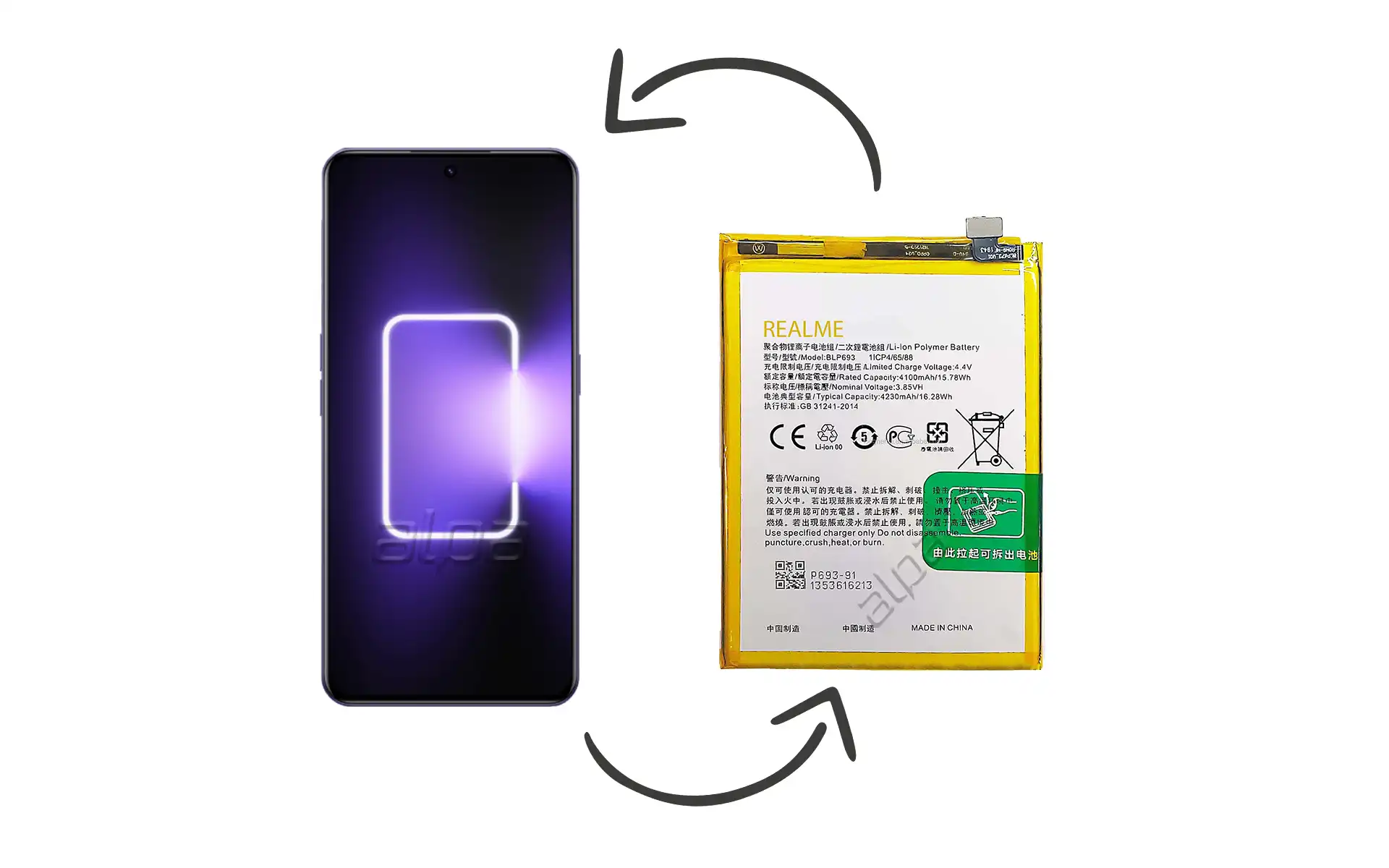 Realme GT 3 Batarya Değişimi Fiyatı