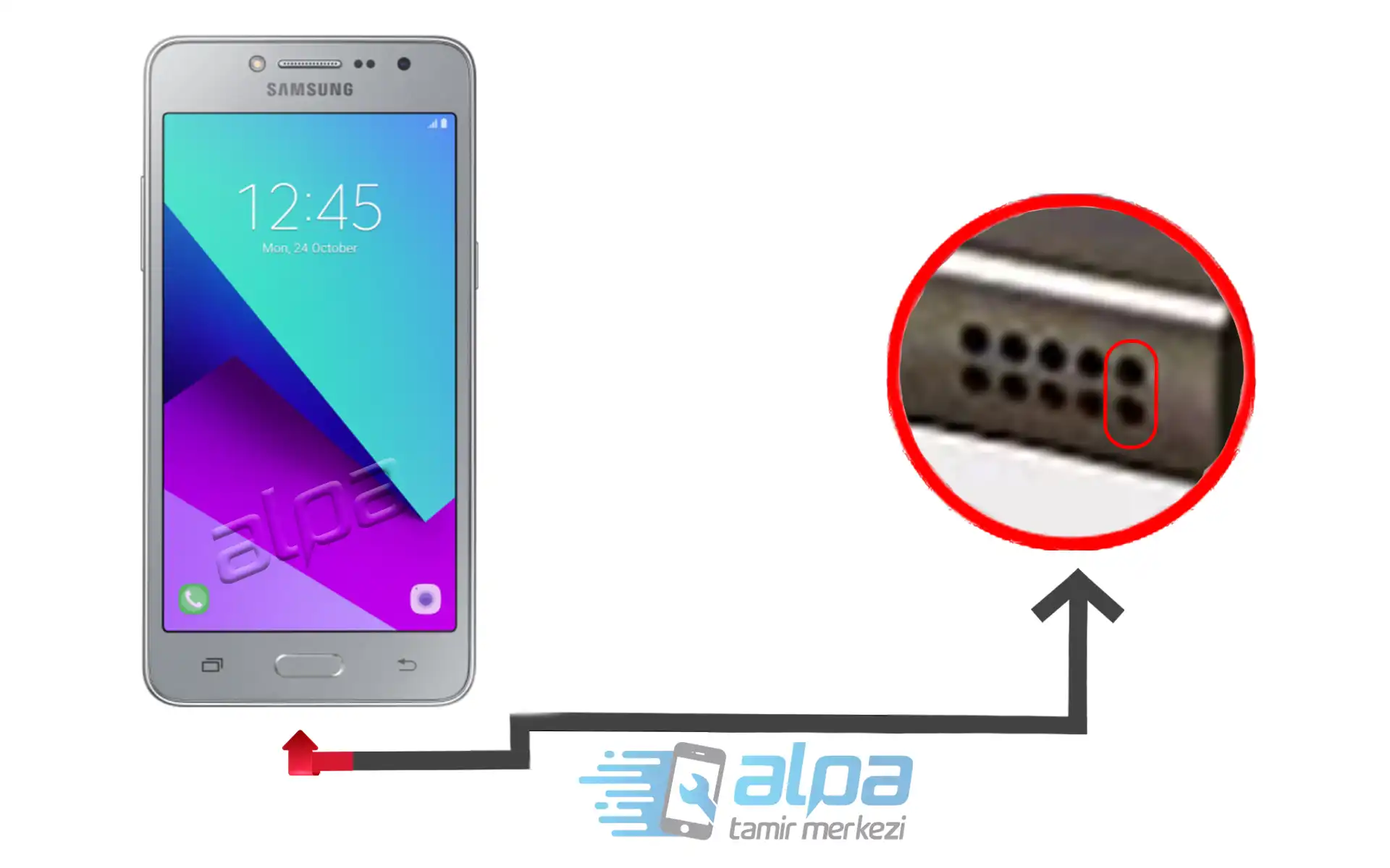 Samsung Galaxy J2 Prime Mikrofon Değişimi Fiyatı