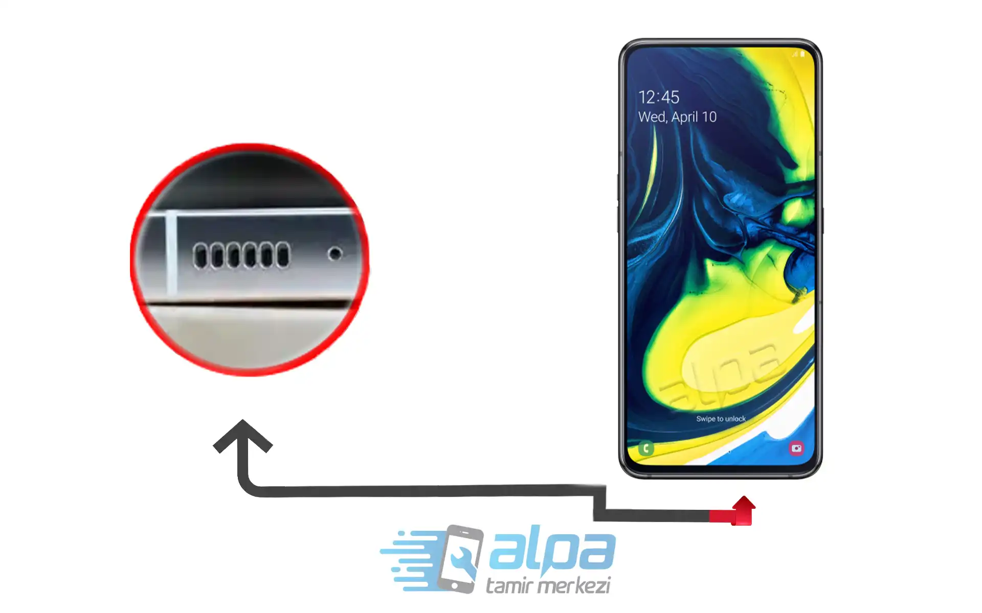 Samsung Galaxy A80 Hoparlör Değişimi Fiyatı