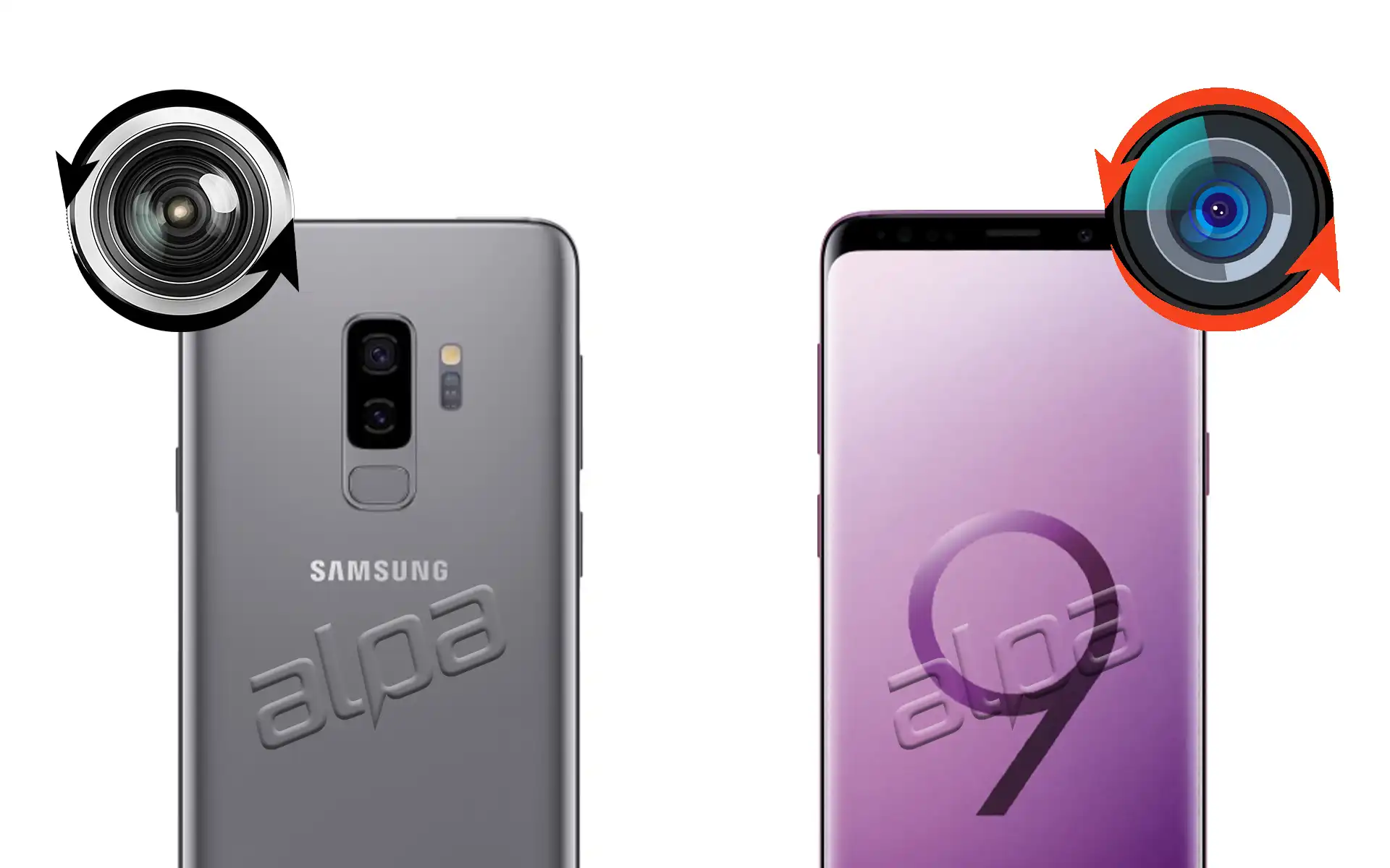 Samsung Galaxy S9 Plus Ön, Arka Kamera Değişimi Fiyatı