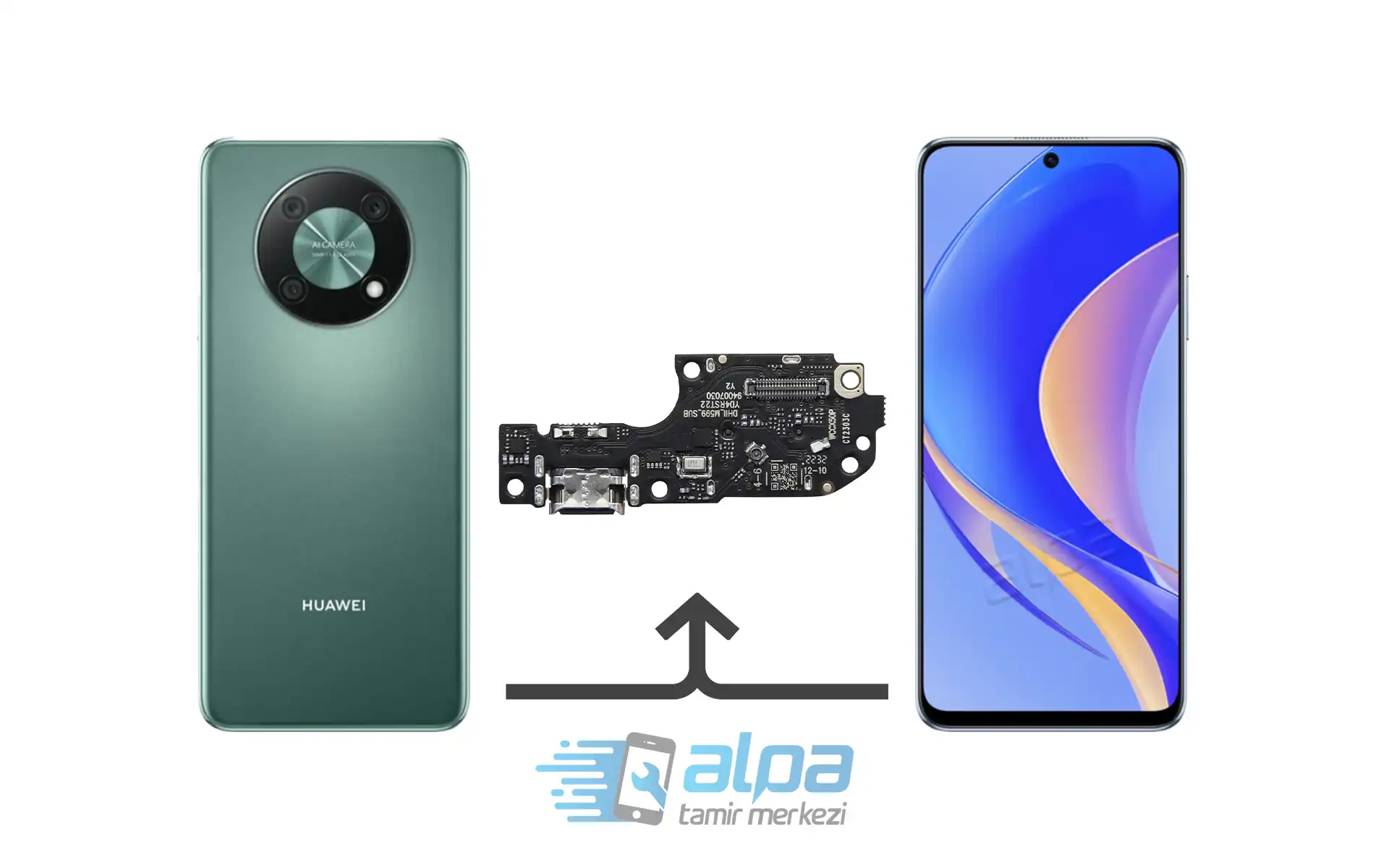 Huawei Nova Y90 Şarj Soketi Değişimi Fiyatı