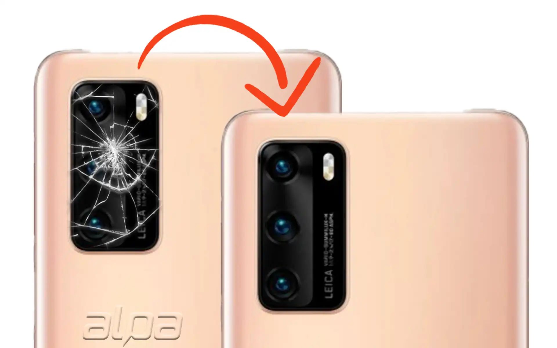 Huawei P40 Kamera Camı Değişimi Fiyatı