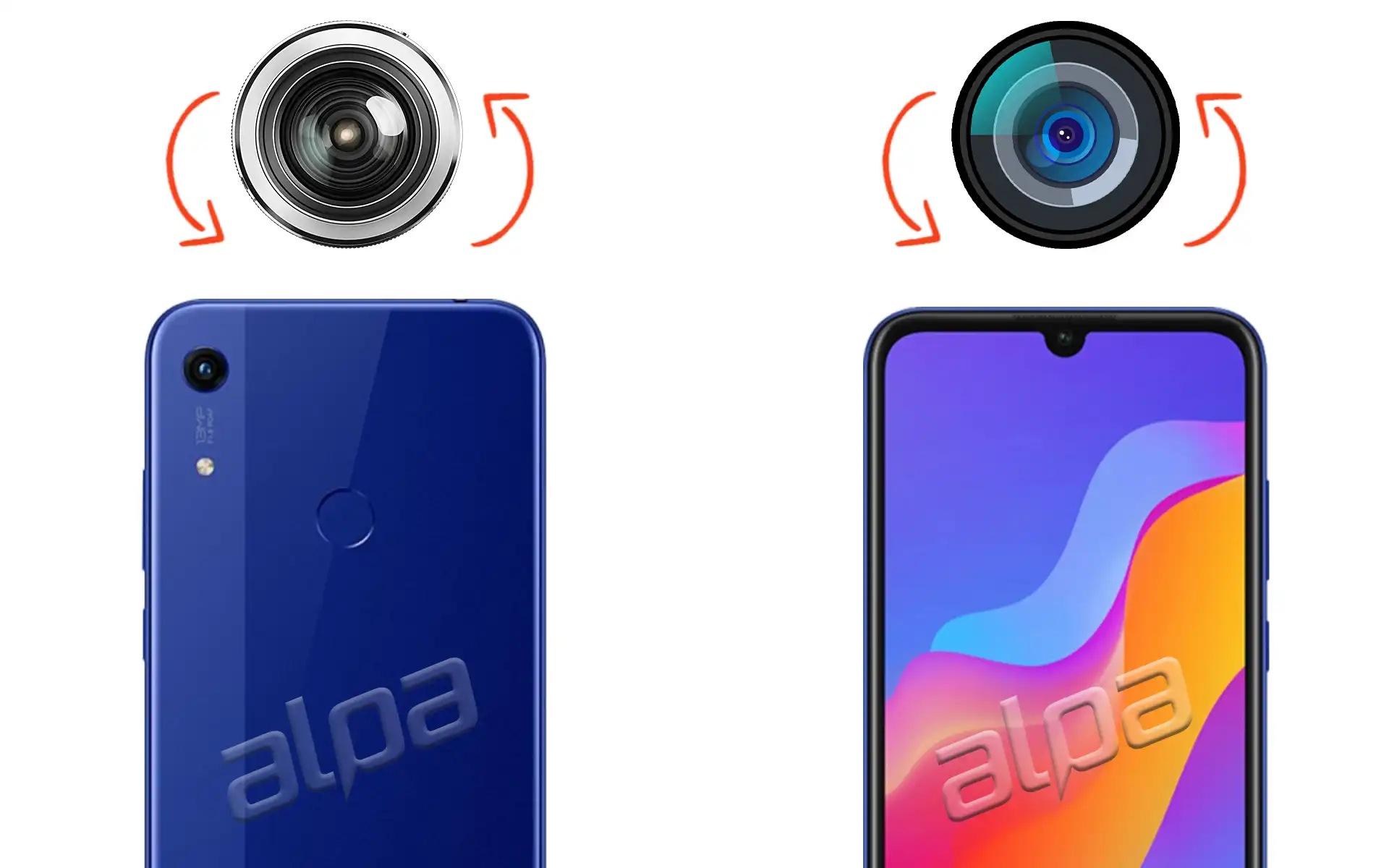 Honor 8A Ön, Arka Kamera Değişimi Fiyatı