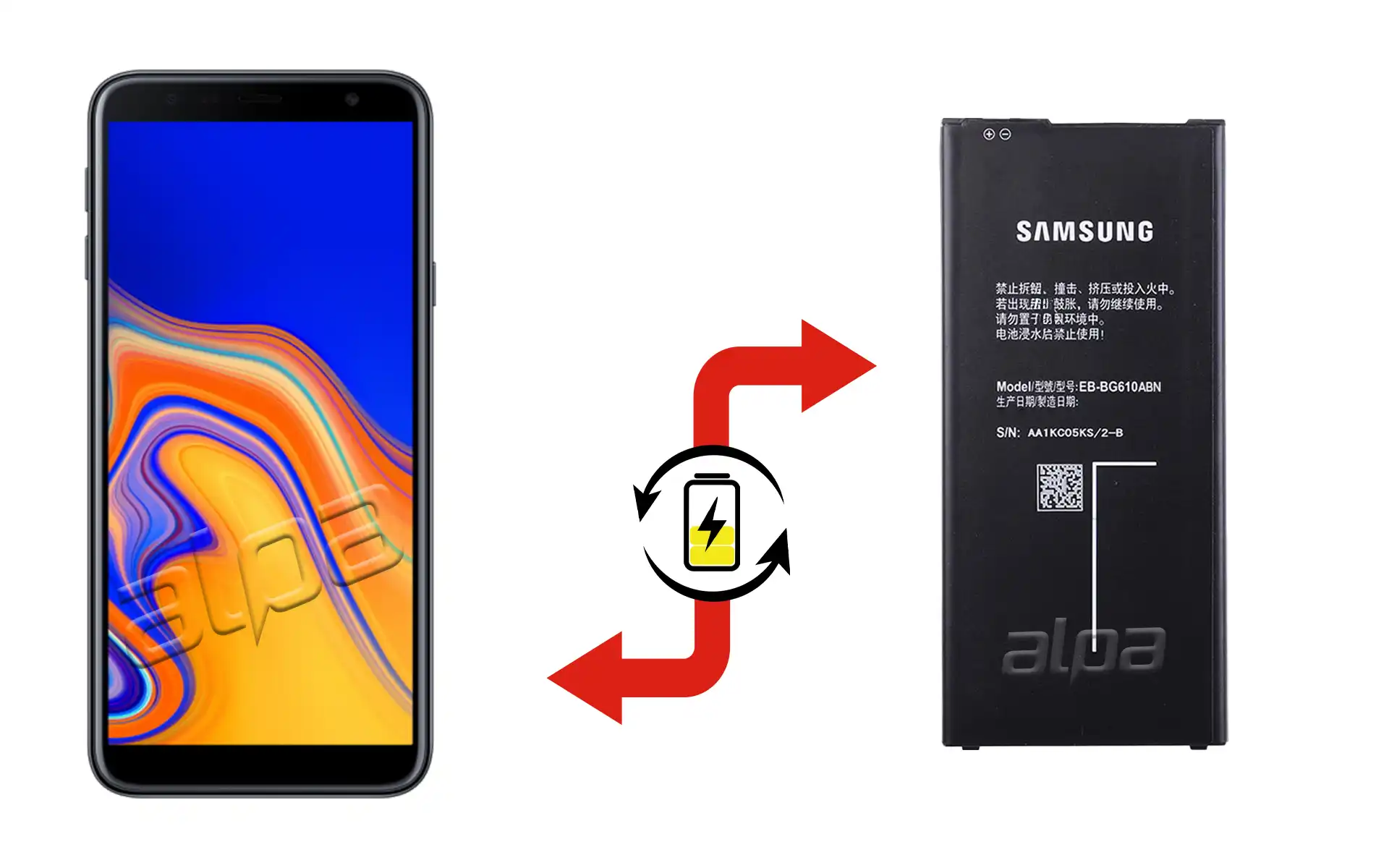 Samsung Galaxy J4 Plus Batarya Değişimi Fiyatı