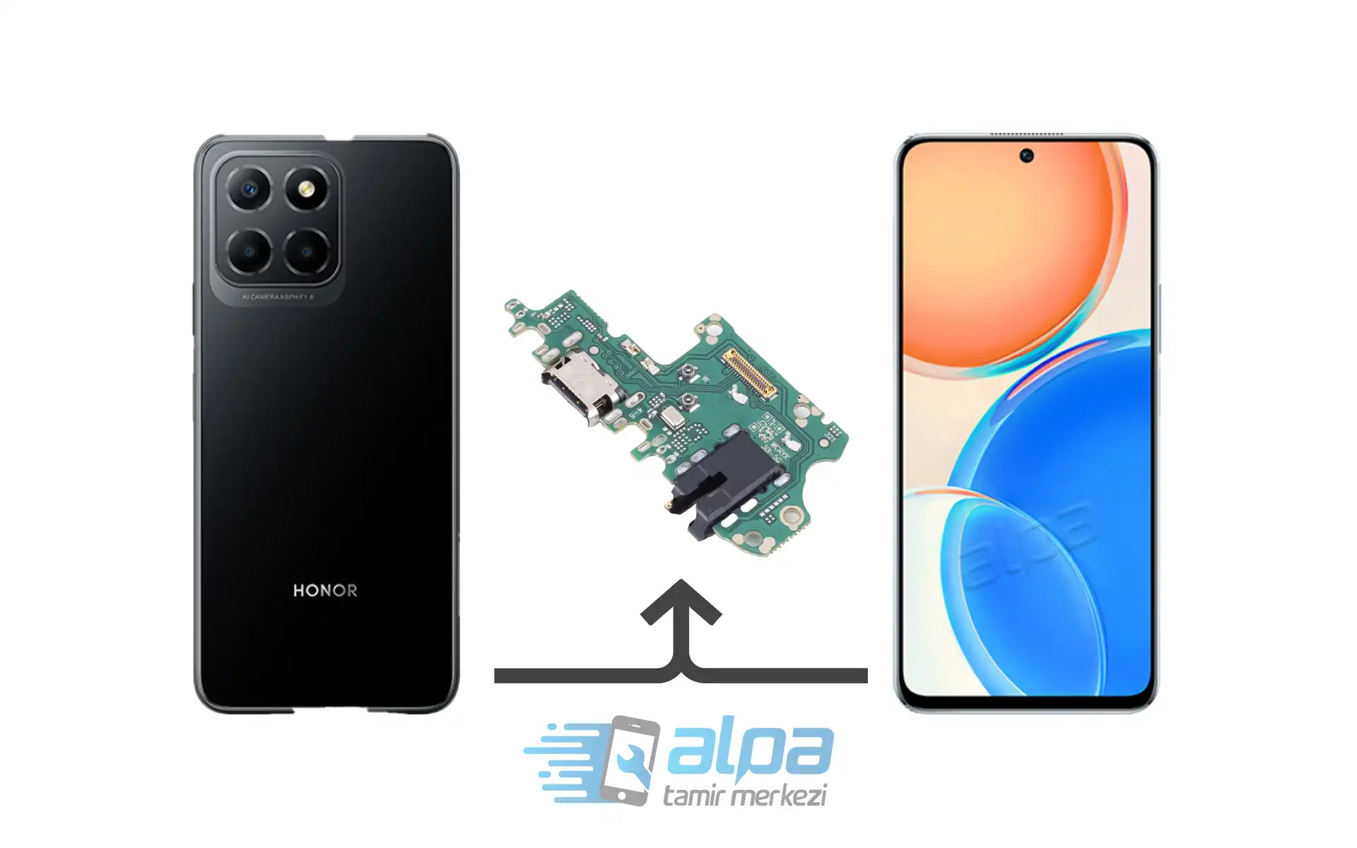 Honor X8 Şarj Soketi Değişimi Fiyatı 