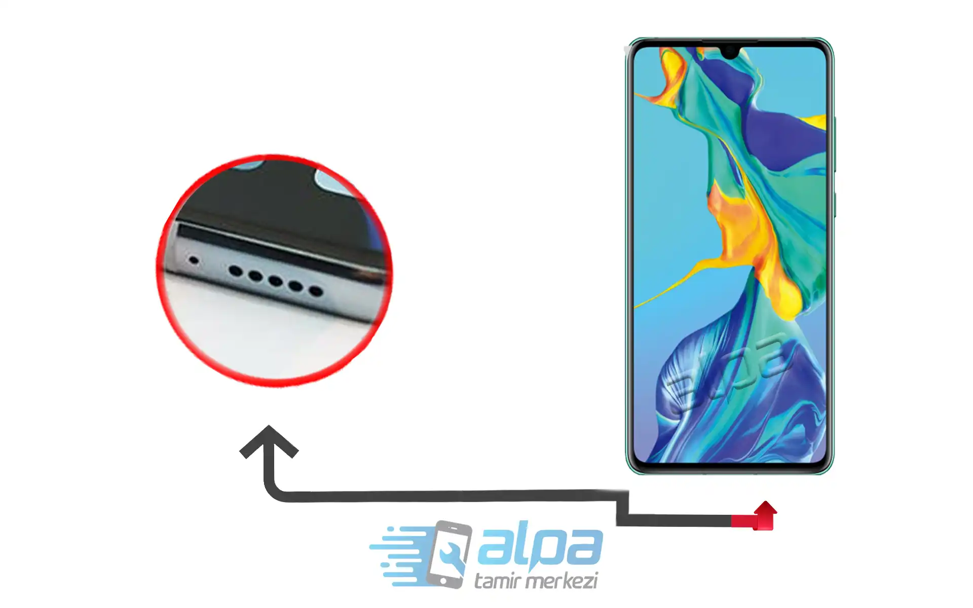 Huawei P30 Hoparlör Değişimi Fiyatı