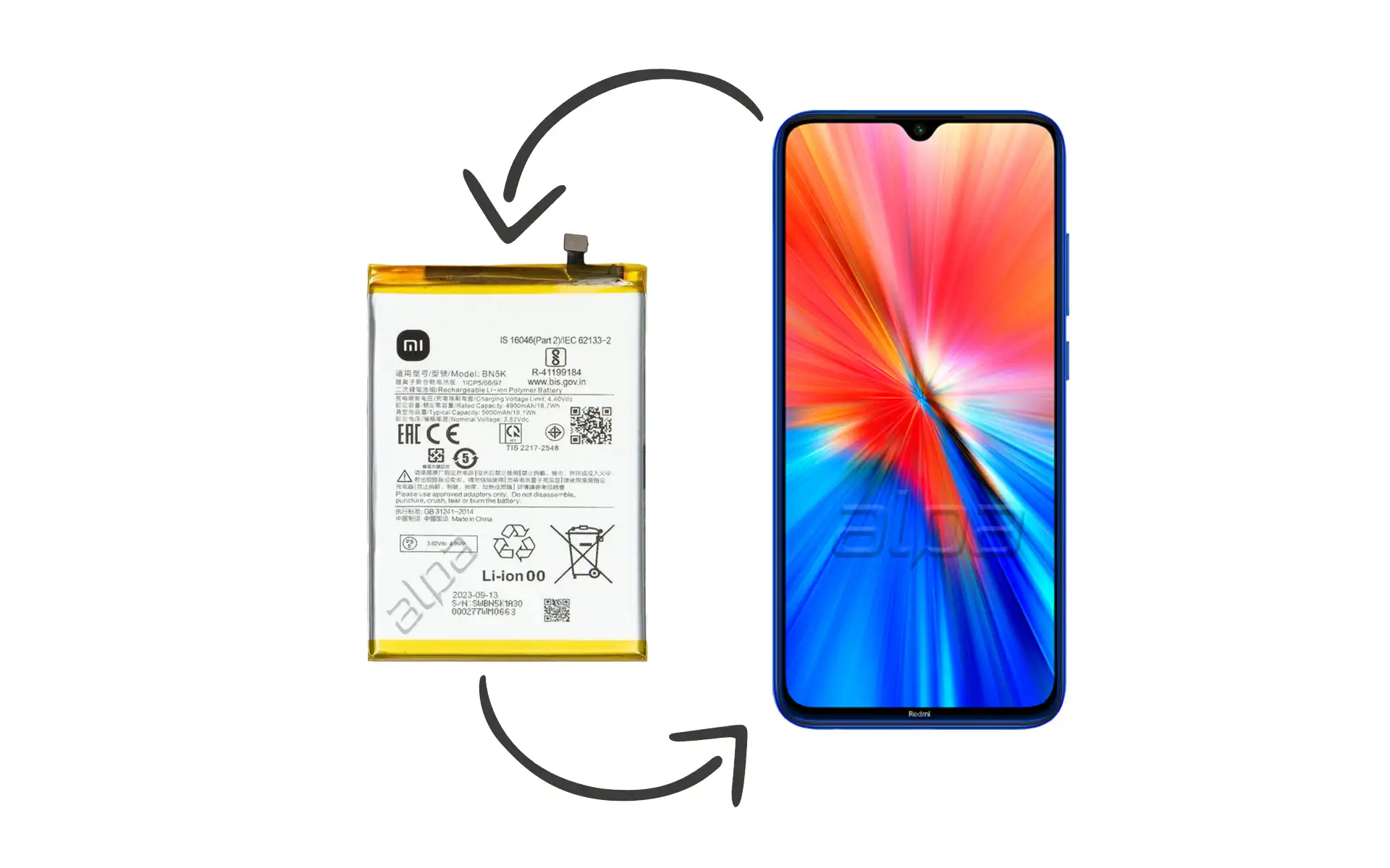 Redmi Note 8 2021 Batarya Değişimi