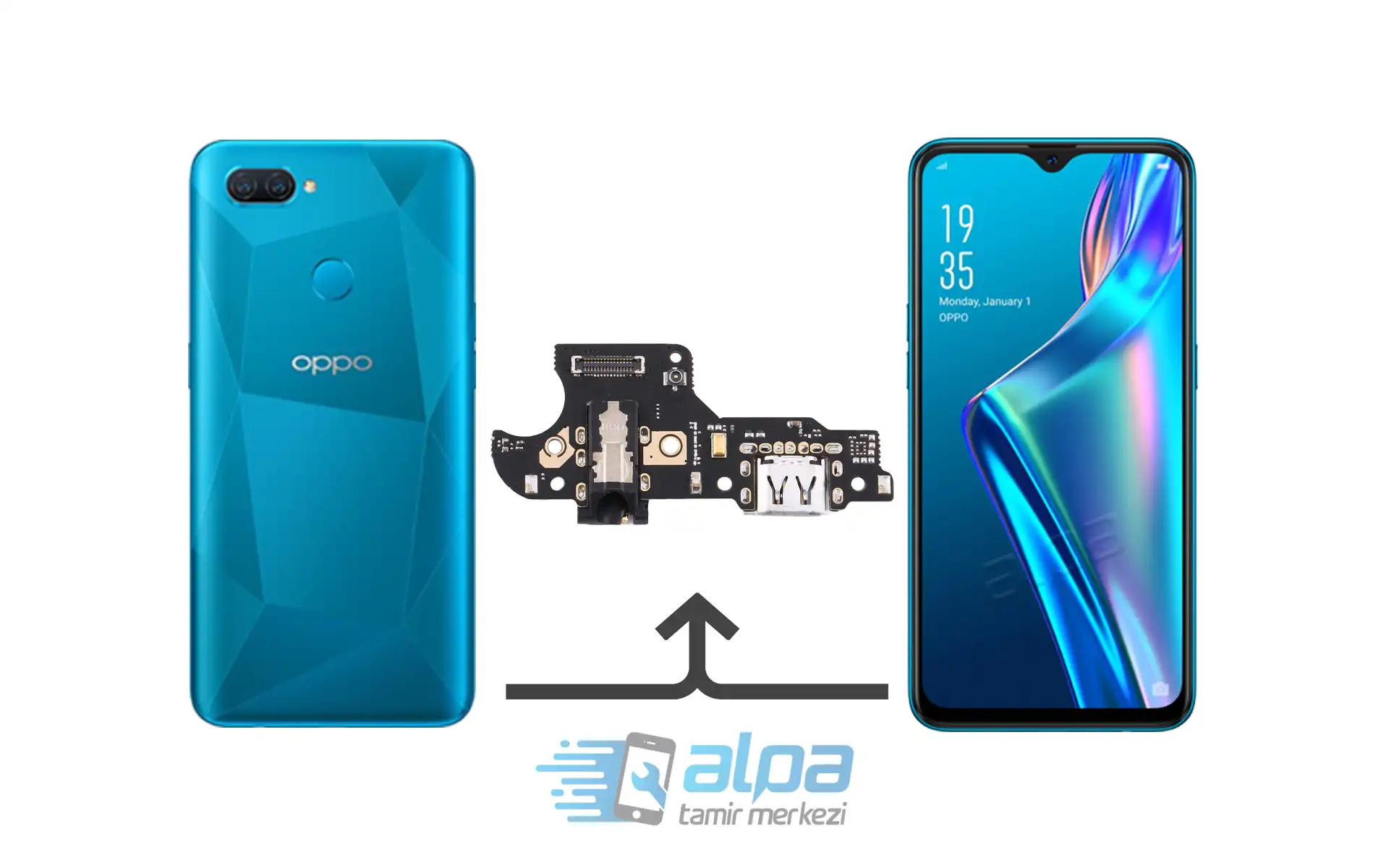 Oppo A12s Şarj Soketi Değişimi Fiyatı