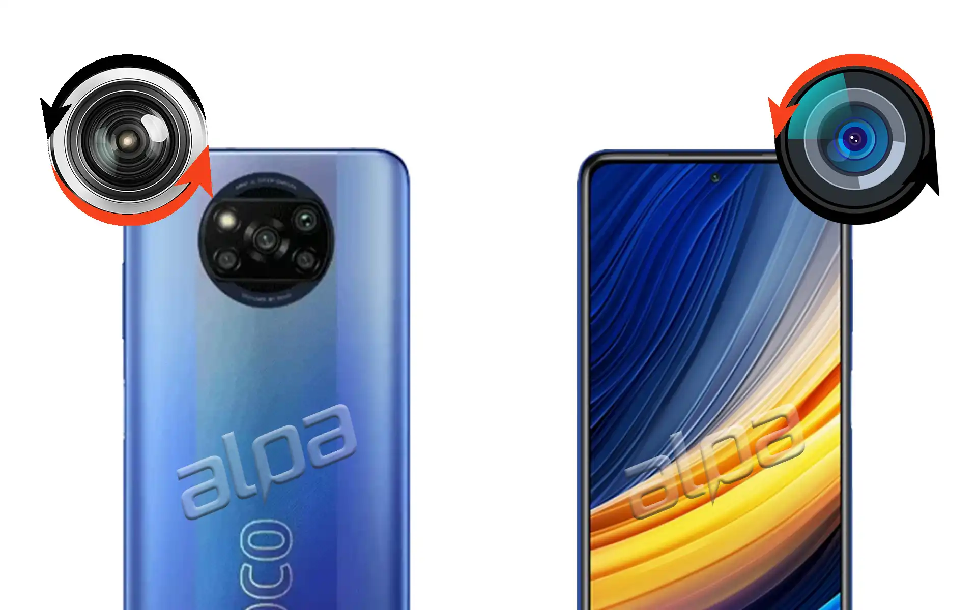 Poco X3 Pro Ön, Arka Kamera Değişimi Fiyatı