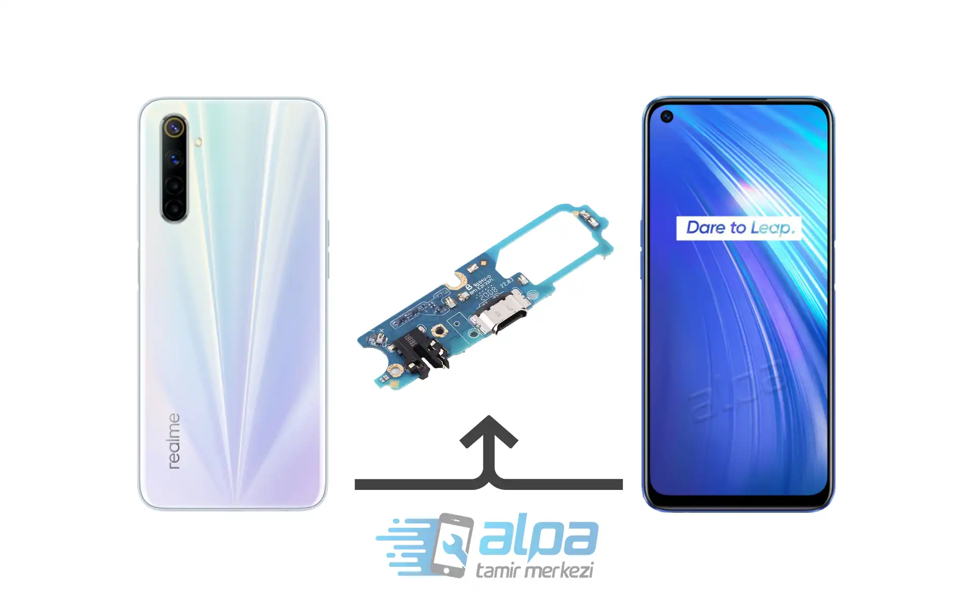 Realme 6 Şarj Soketi Değişimi Fiyatı