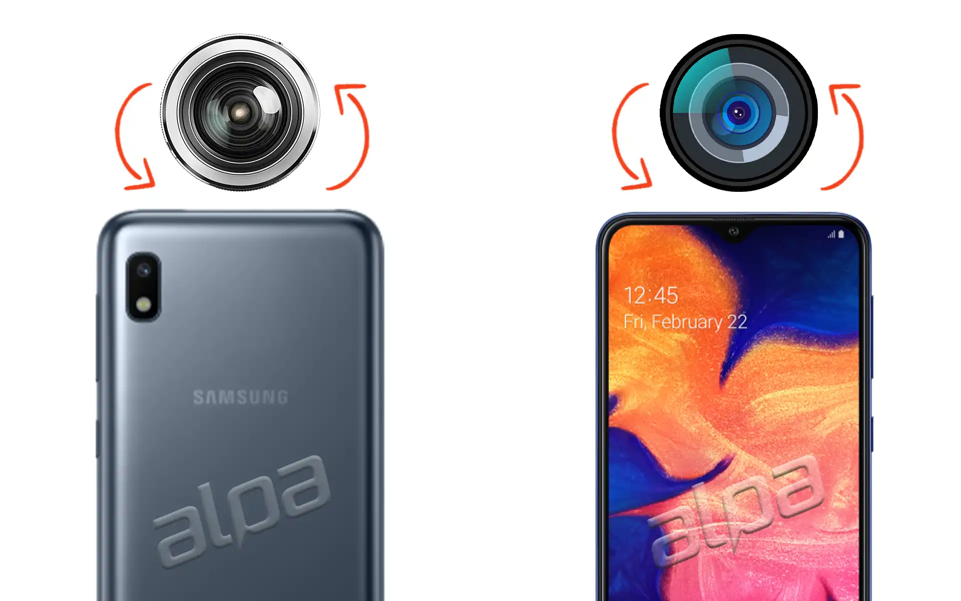 Samsung Galaxy A10 Ön, Arka Kamera Değişimi Fiyatı