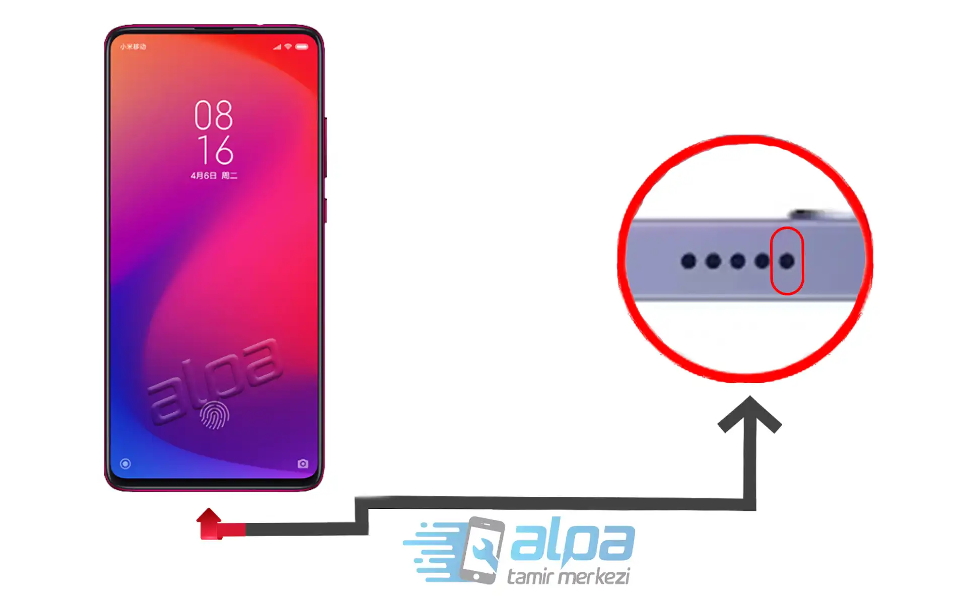 Xiaomi Mi 9T Mikrofon Değişimi Fiyatı