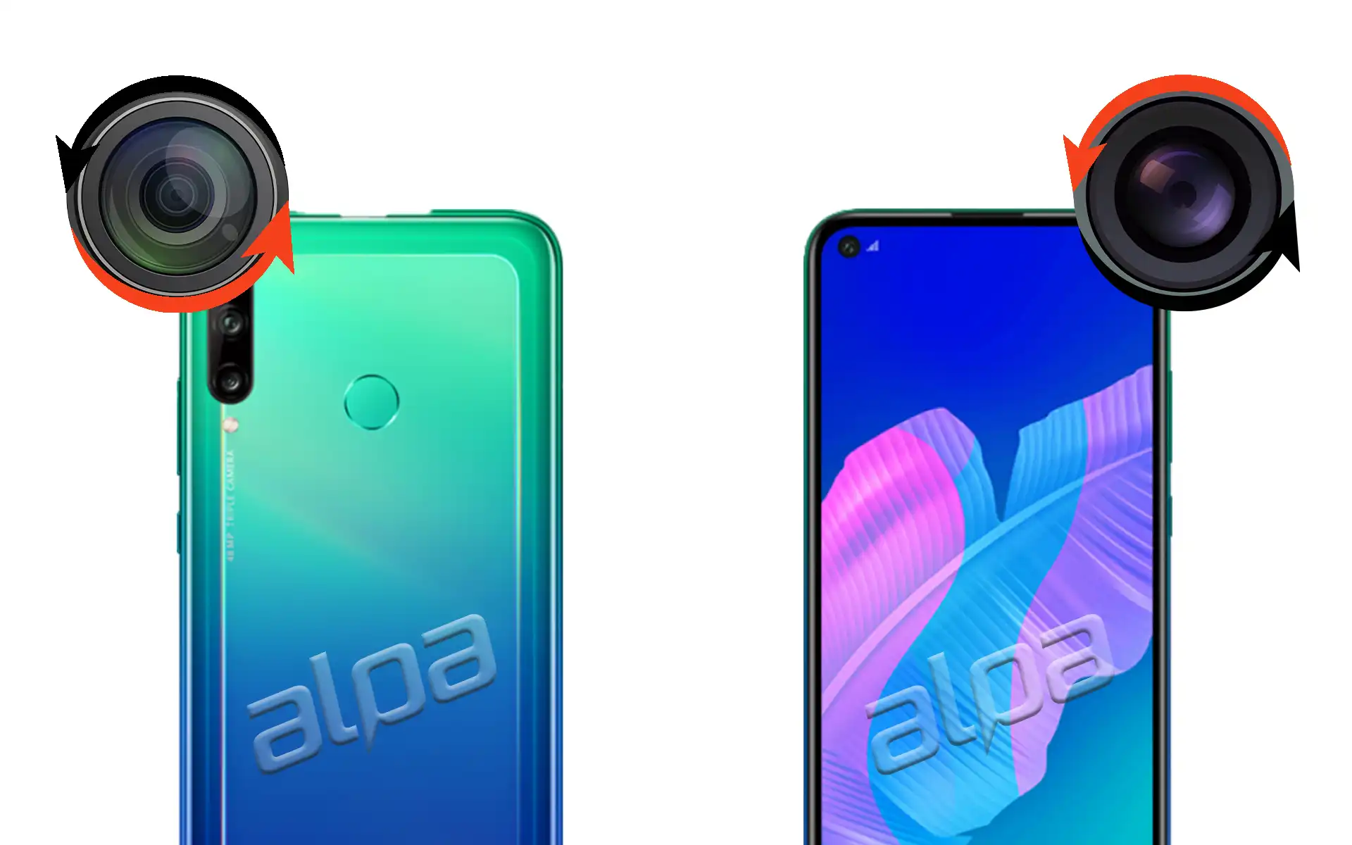 Huawei P40 Lite E Ön, Arka Kamera Değişimi Fiyatı