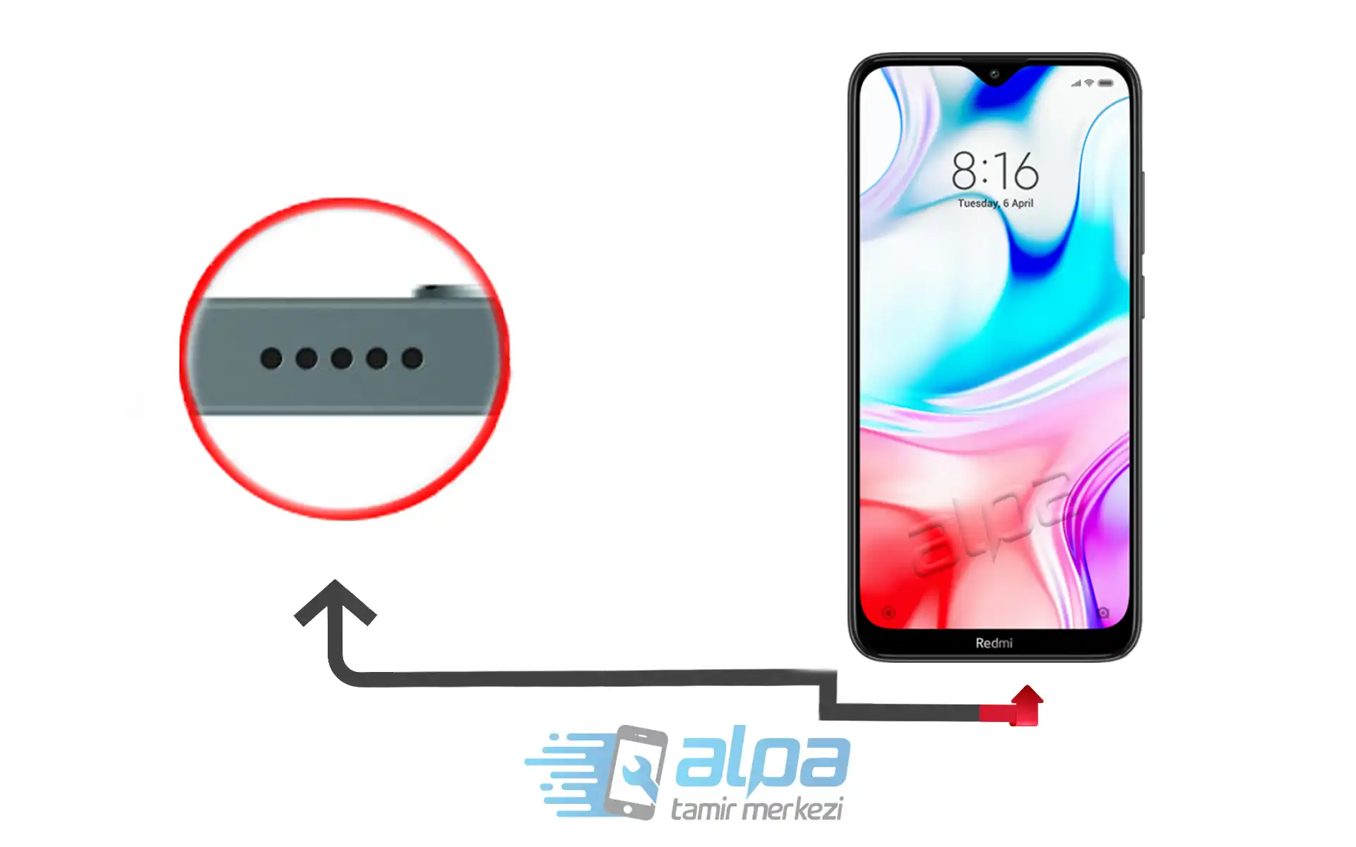 Redmi 8 Hoparlör Değişimi Fiyatı