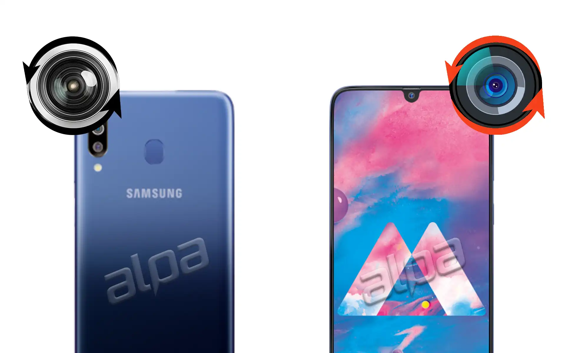 Samsung Galaxy M30 Ön, Arka Kamera Değişimi Fiyatı