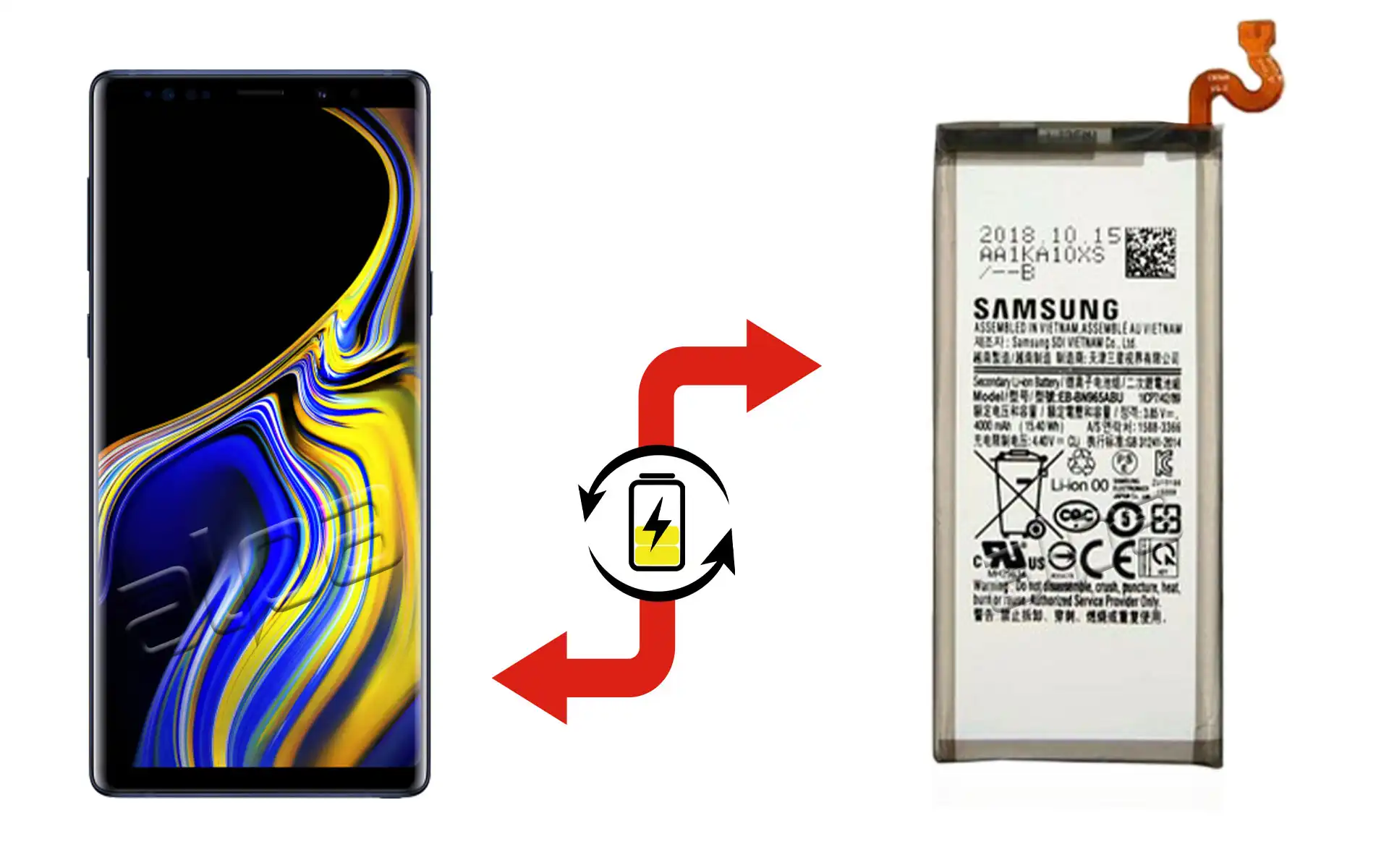 Samsung Galaxy Note 9 Batarya Değişimi Fiyatı