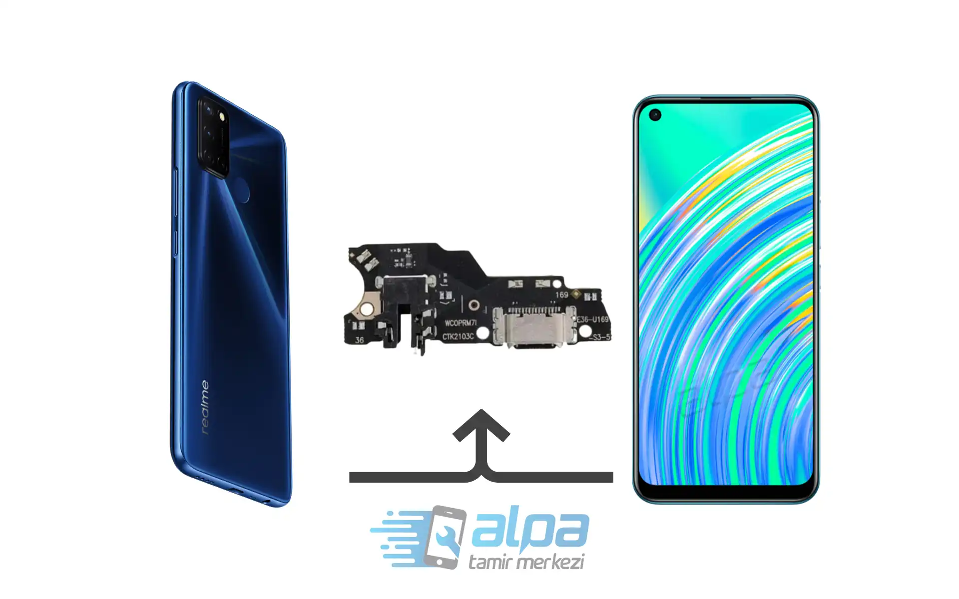 Realme C17 Şarj Soketi Değişimi Fiyatı