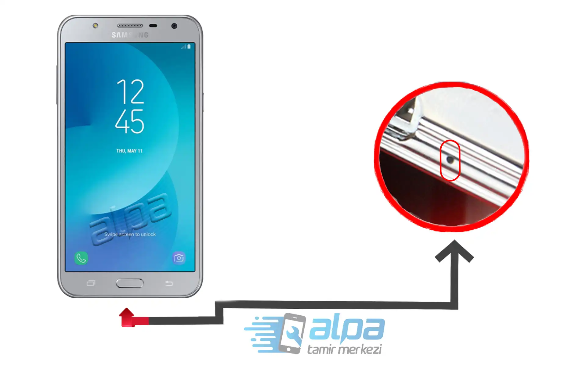 Samsung Galaxy J7 Core Mikrofon Değişimi Fiyatı